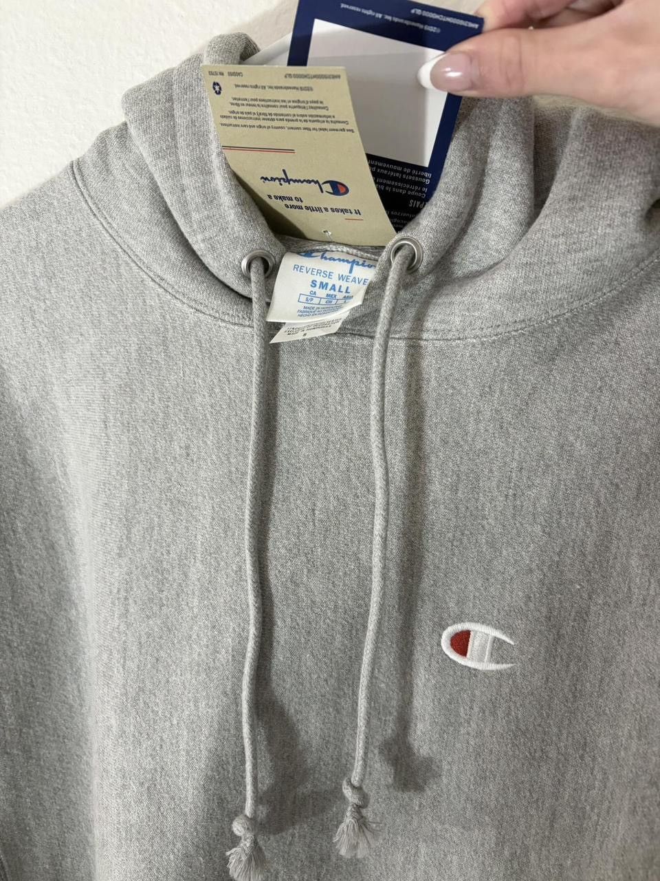 Champion champion light grey hoodie NWT Size US S / EU 44-46 / 1 - 3 Thumbnail