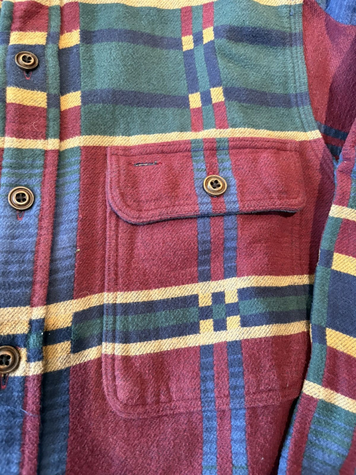 Polo Ralph Lauren POLO RALPH LAUREN HEAVYWEIGHT FLANNEL SHIRT SMALL Size US S / EU 44-46 / 1 - 3 Thumbnail
