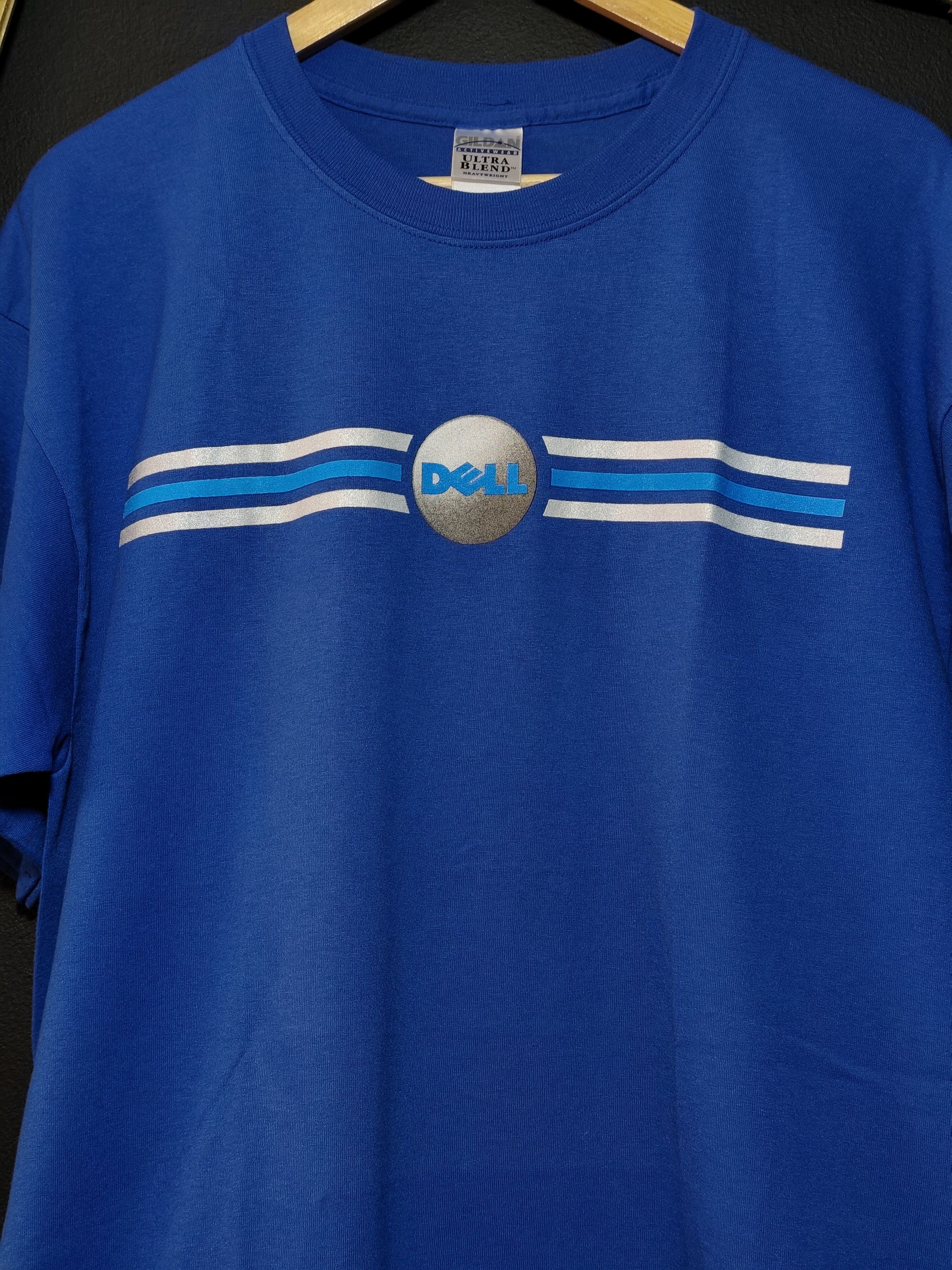 Vintage VINTAGE DELL COMPUTER TSHIRT Size US XL / EU 56 / 4 - 2 Thumbnail