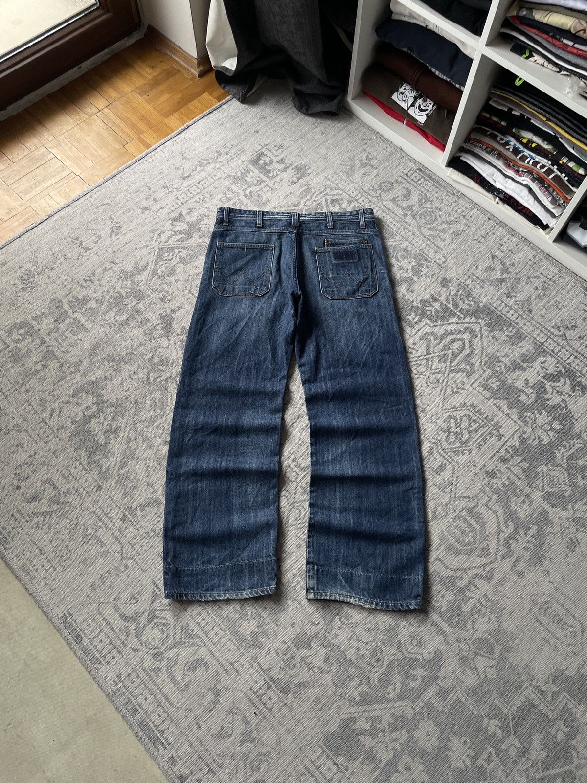 Vintage Vintage Avant Garde Baggy Jeans Faded Japanese Wide Y2K Wash Size US 30 / EU 46 - 5 Thumbnail