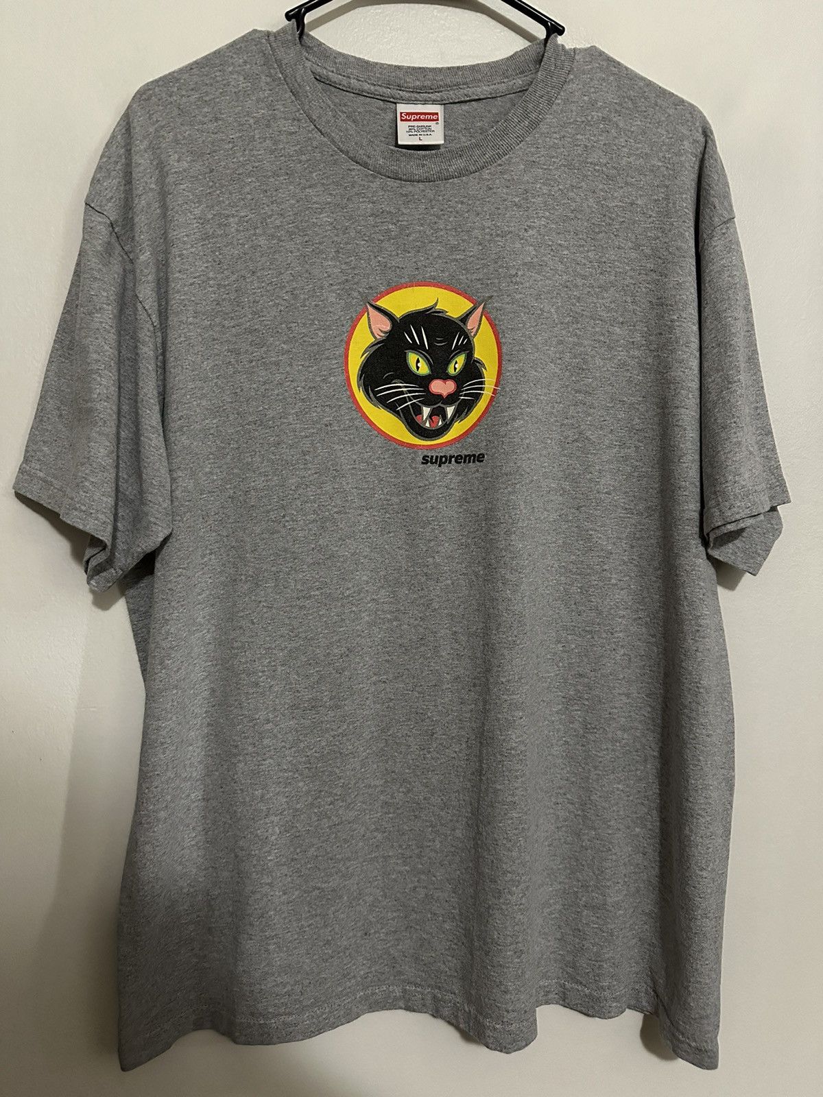 Supreme Supreme Black Cat Tee Size US L / EU 52-54 / 3 - 1 Thumbnail