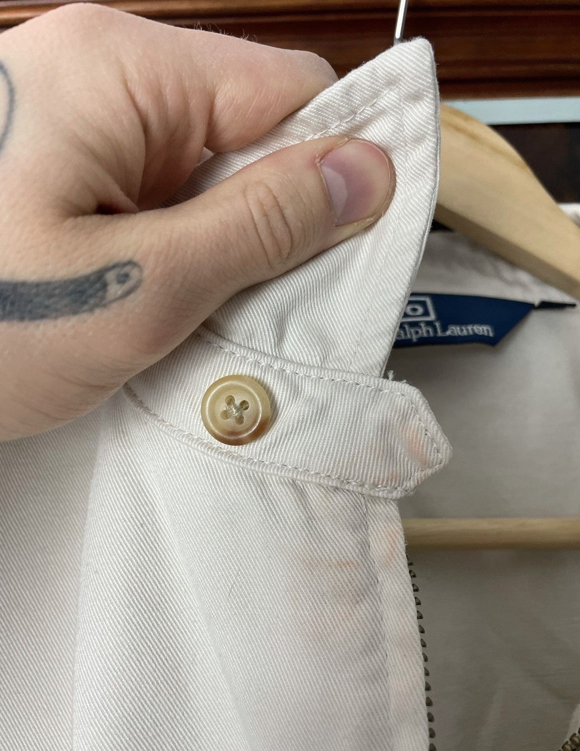 Ralph Lauren Polo Ralph Lauren Vintage Beige Jacket Casual 90s Mini Logo Size US S / EU 44-46 / 1 - 5 Thumbnail