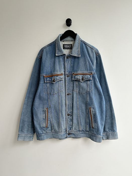 Vintage versace outlet denim jacket