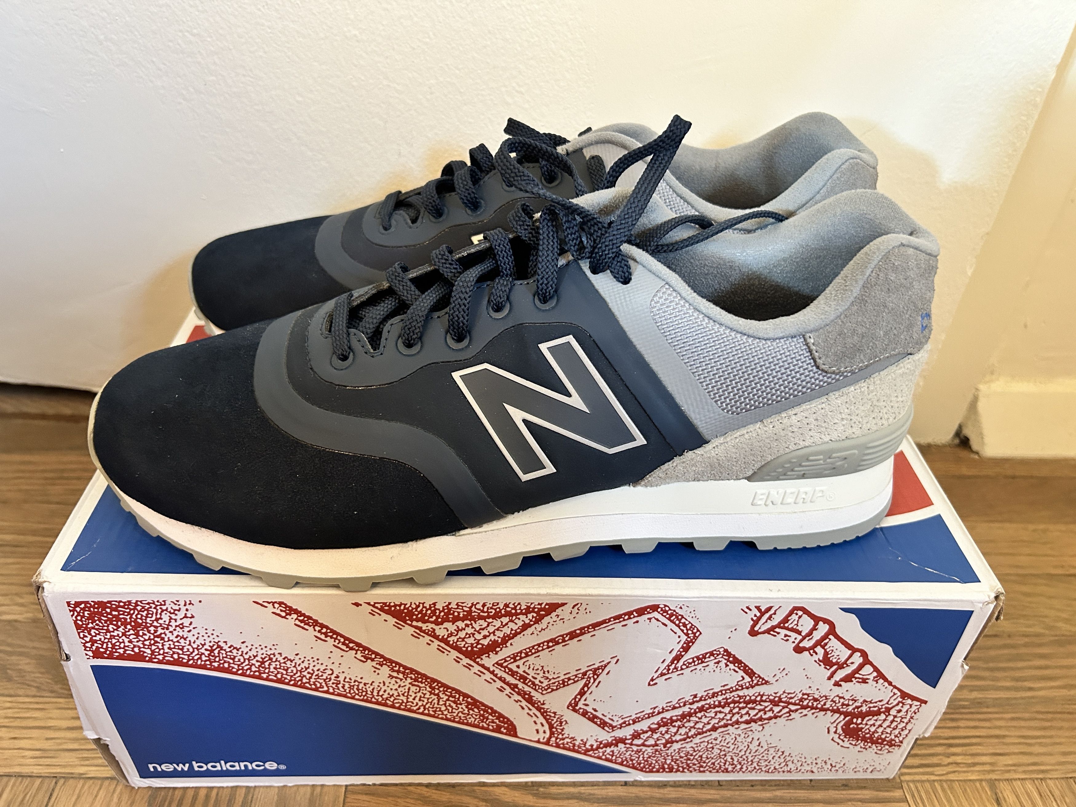 New Balance 574 Re-Engineered Navy - Main Image