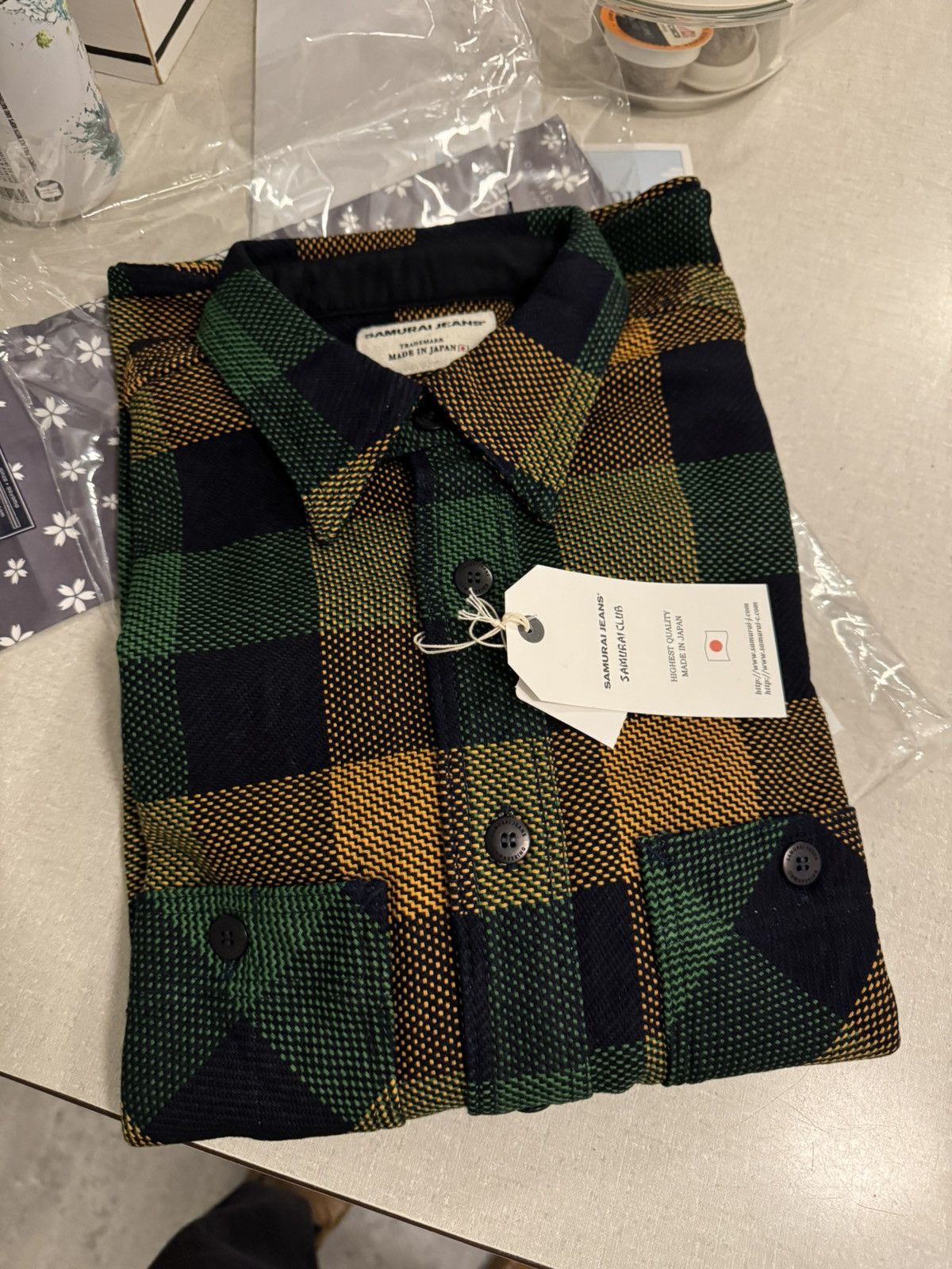 Samurai Jeans Samurai Jeans Heavy Flannel SIN24-01 S Small XS No Tariffs Size US S / EU 44-46 / 1 - 1 Thumbnail