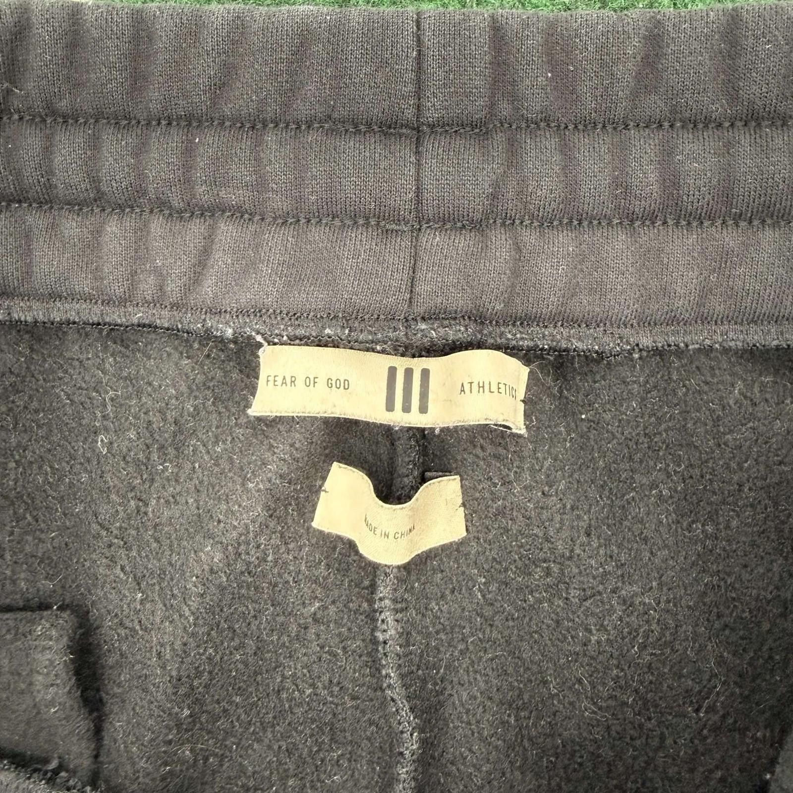 Adidas Adidas Fear Of God Athletic Pants Black L Size US 34 / EU 50 - 4 Thumbnail
