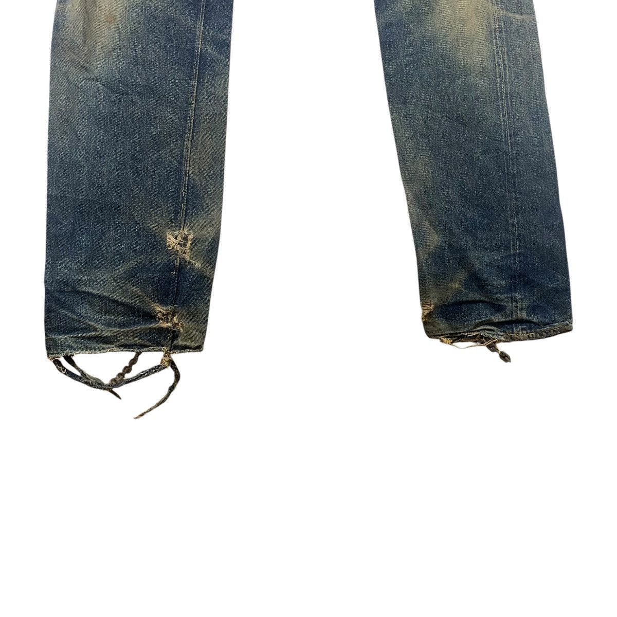 Full Count & Co. × Japanese Brand Vintage FULL COUNT & CO selvedge distressed blue jeans Size US 30 / EU 46 - 12 Thumbnail