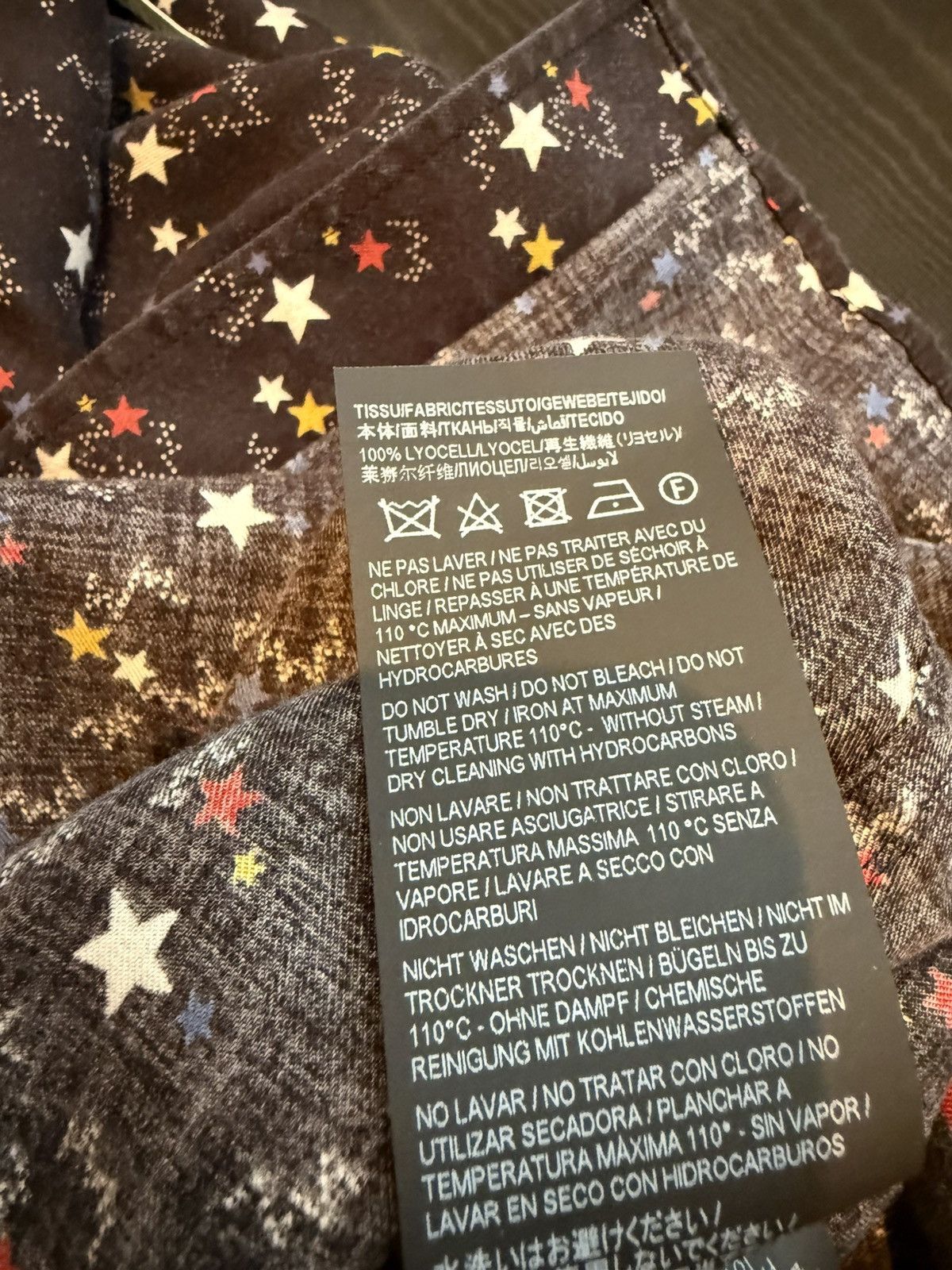 Saint Laurent Paris Saint Laurent star print western black shirt Size US M / EU 48-50 / 2 - 21 Thumbnail