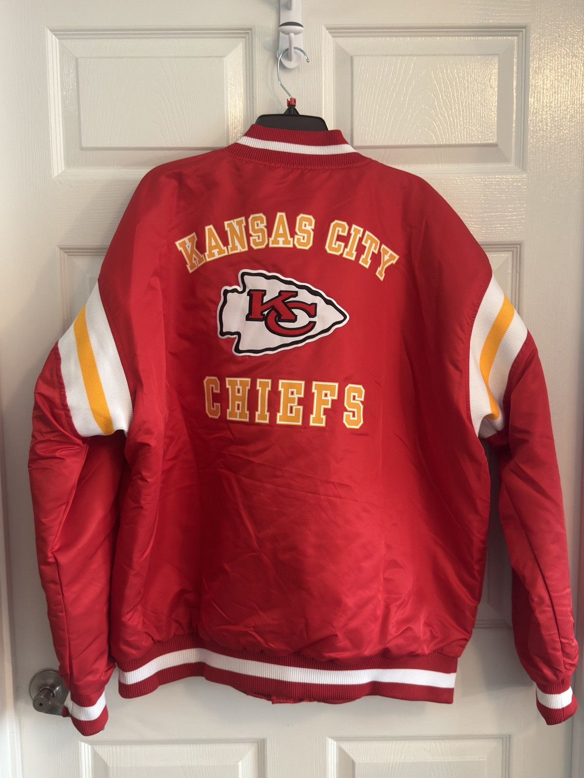 Other VINTAGE KANSAS CITY CHIEFS NFL VARSITY JACKET MENS 3XL Size US XXL / EU 58 / 5 - 2 Thumbnail