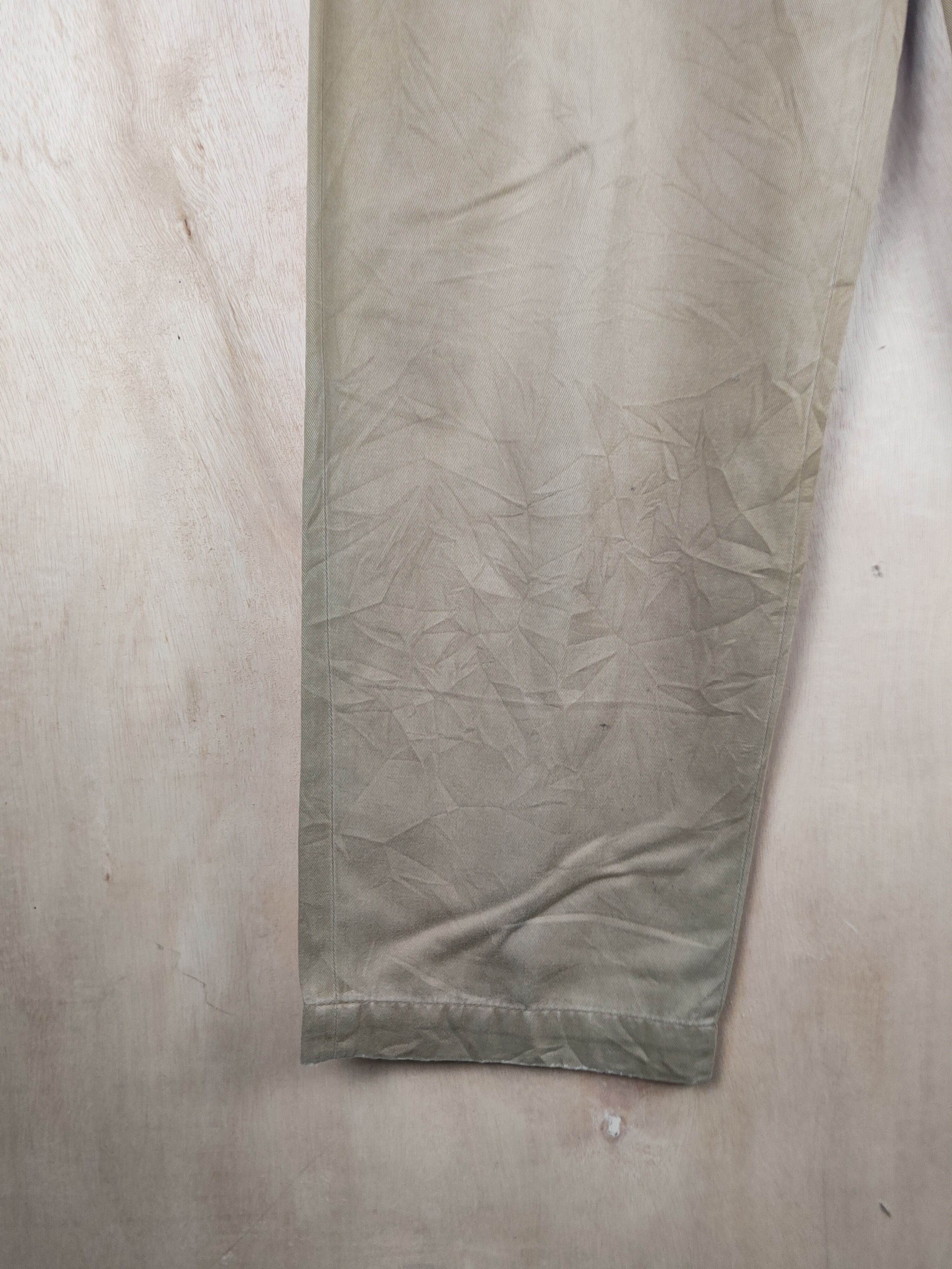 Hiroko Koshino Homme Hiroko Koshino Homme Beige Multipocket Casual Pants #S2414 Size US 33 - 4 Thumbnail