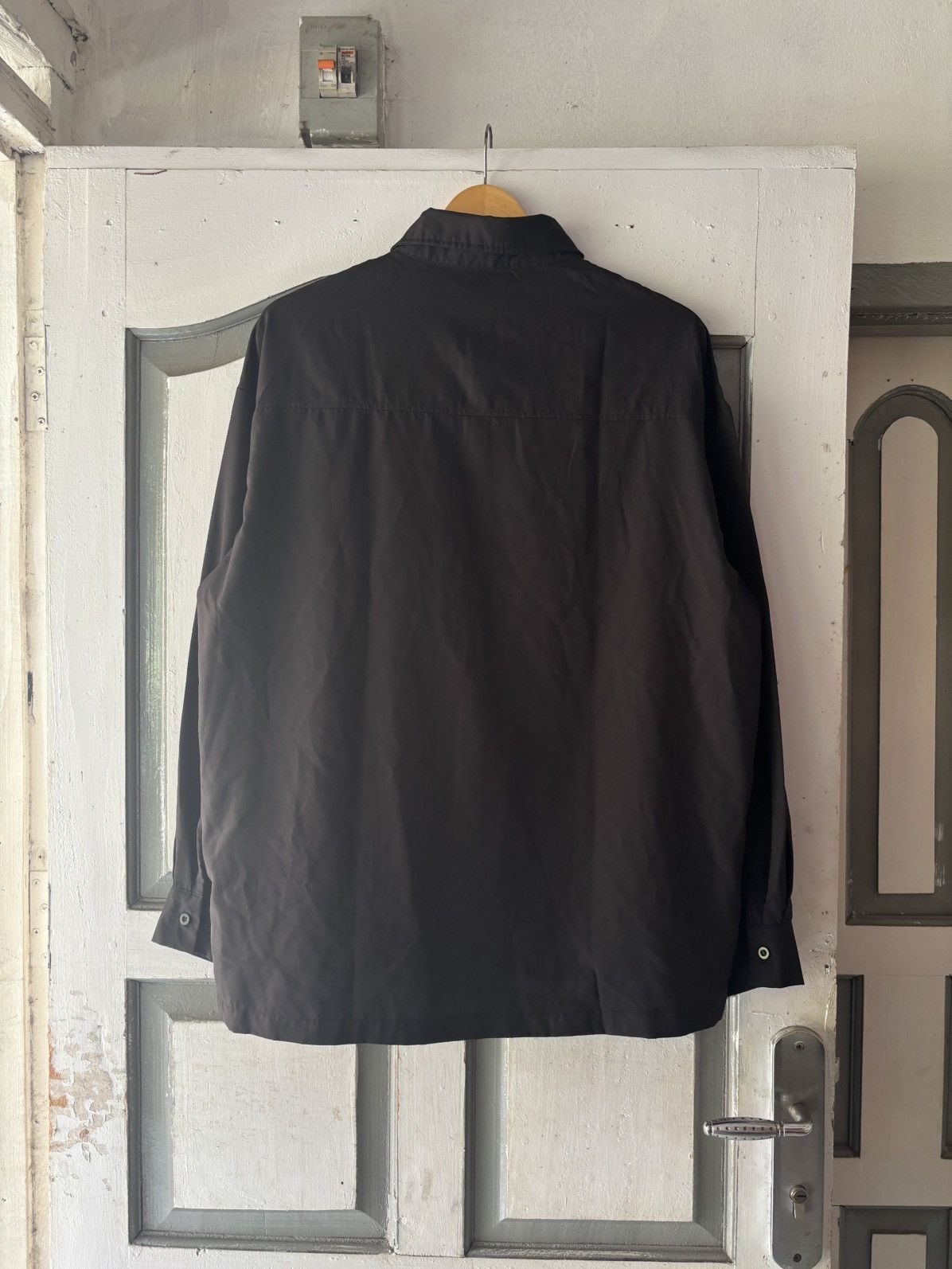 Comme des Garcons Homme Vintage 1990 Comme Des Garcons Black Shirts Size US M / EU 48-50 / 2 - 3 Thumbnail