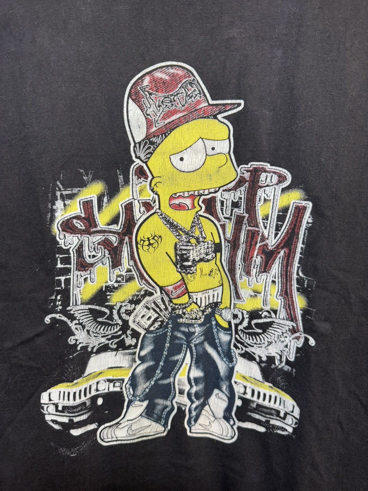 The Simpsons × Vintage VINTAGE BART SIMPSON’S Graphic Tee Hustle unisex 80s 90s Size S / US 4 / IT 40 - 2 Thumbnail