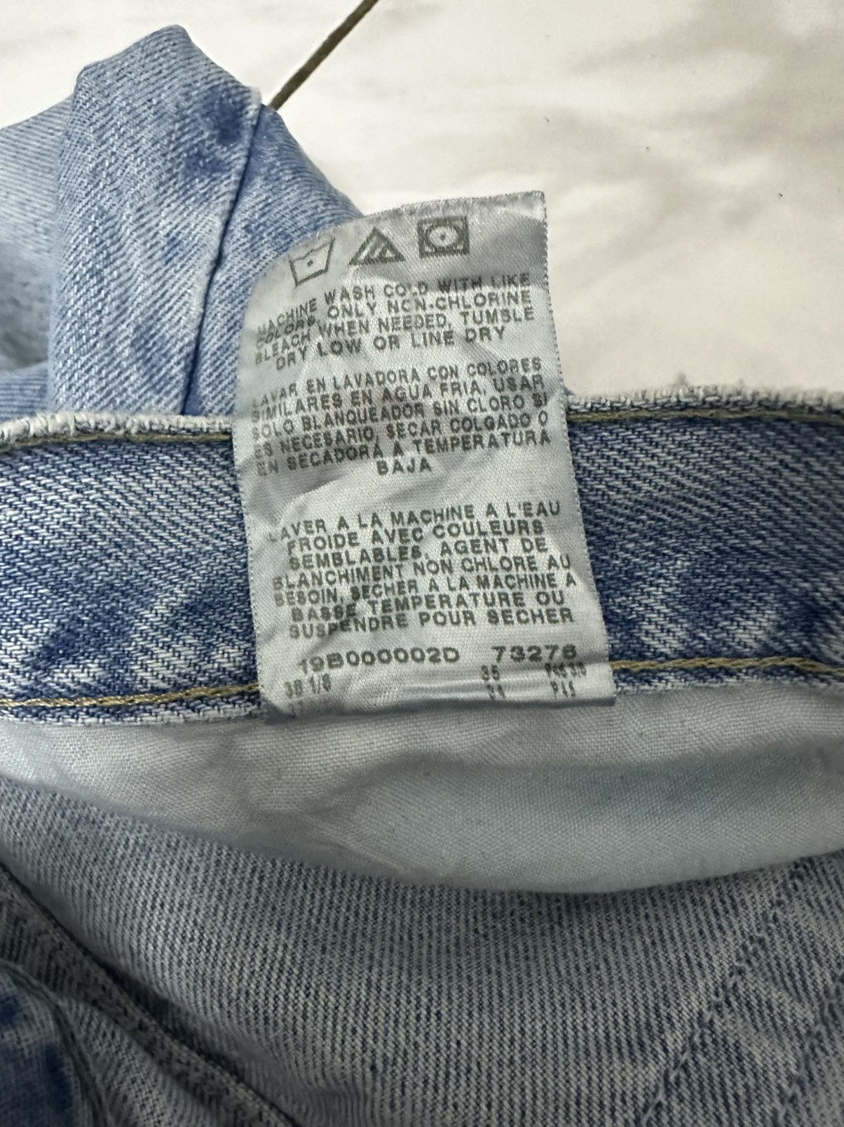 Wrangler Wrangler Authentic’s Jeans Straight Denim Blue Men Size US 36 / EU 52 - 5 Thumbnail