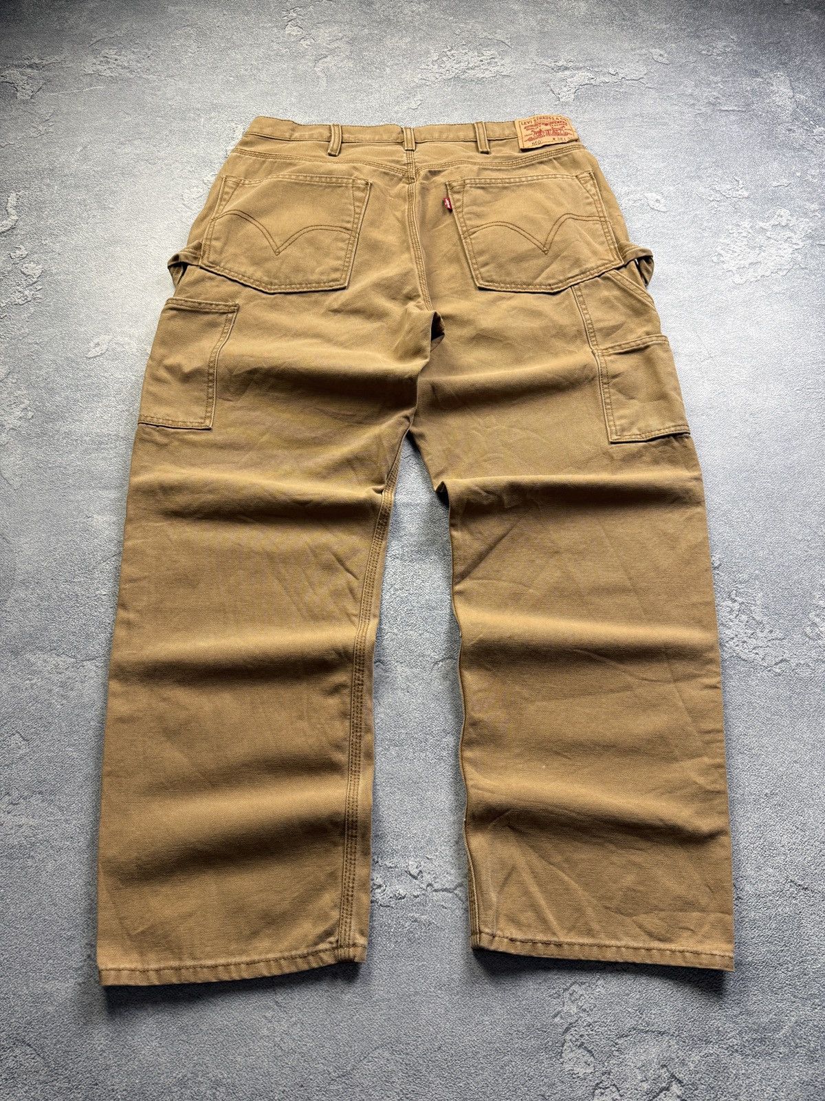 Levi's Crazy Vintage 90s Levis Work Cargo Jeans Size US 38 / EU 54 - 1 Thumbnail