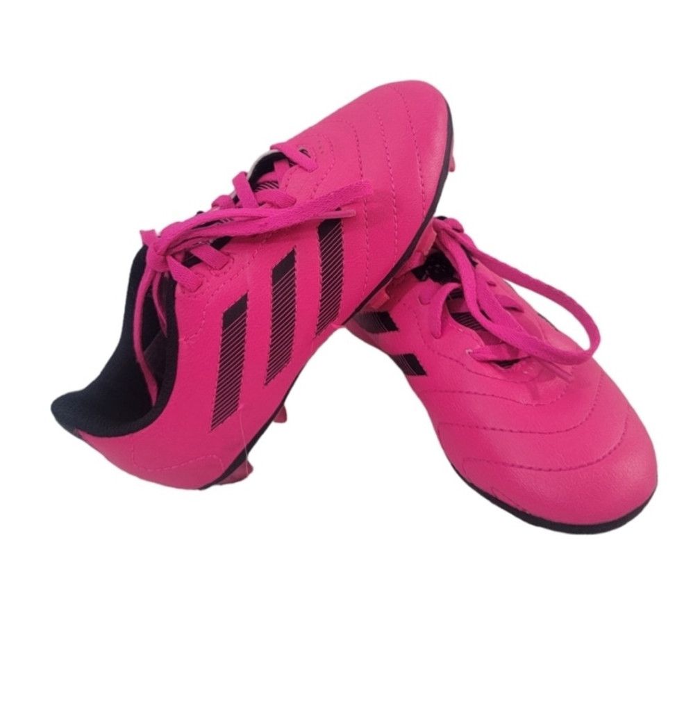 Adidas Adidas Goletto 8 Cleats 12K Pink Black Youth Soccer Size US 15 / EU 48 - 3 Thumbnail