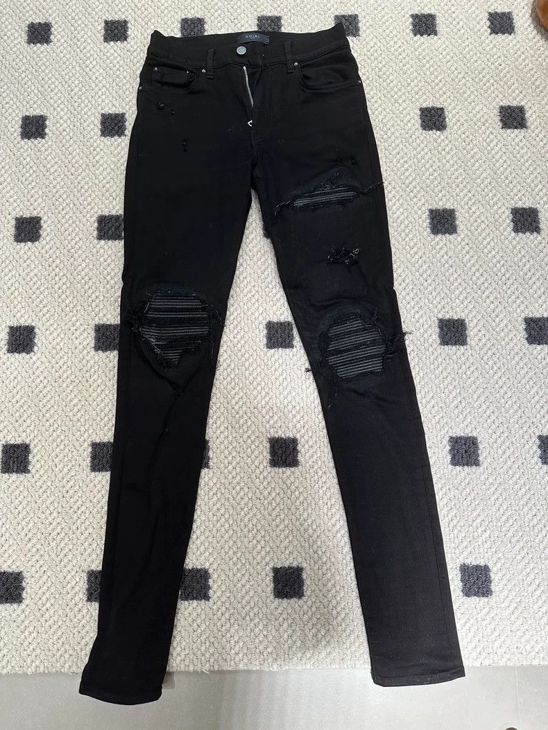 Amiri Amiri 18ss Mx1 Patchwork Jeans- dmc Size US 30 / EU 46 - 1 Thumbnail