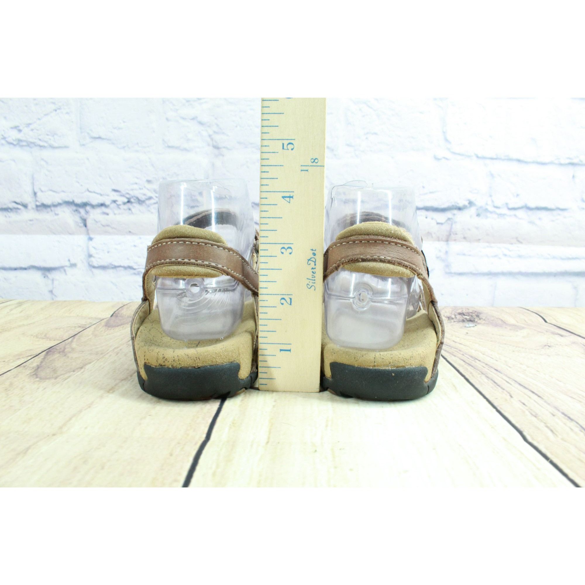 L.L. Bean × Leather LL Bean Brown Leather Outdoor Sandals Womens 6M Strappy Size US 6 / IT 36 - 6 Thumbnail