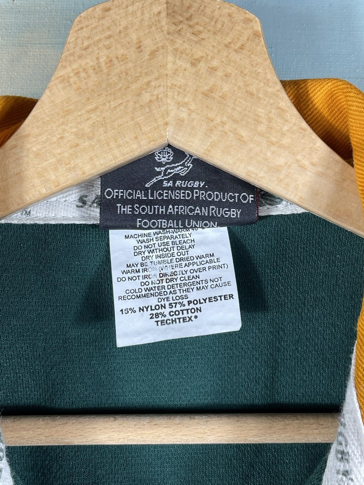 Canterbury of New Zealand × Vintage Vintage Retro Y2k 00s South Africa National Team Rugby Size US L / EU 52-54 / 3 - 7 Thumbnail