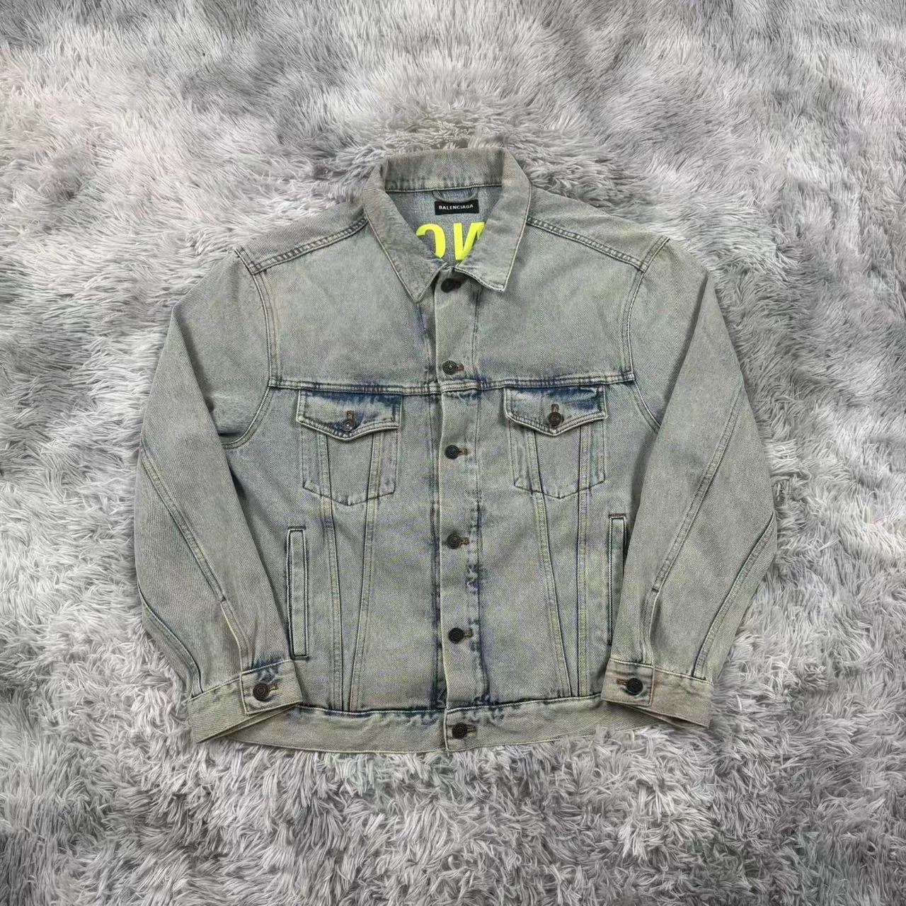 Balenciaga Balenciaga Embroidered Cowboy Coat Size US M / EU 48-50 / 2 - 1 Thumbnail