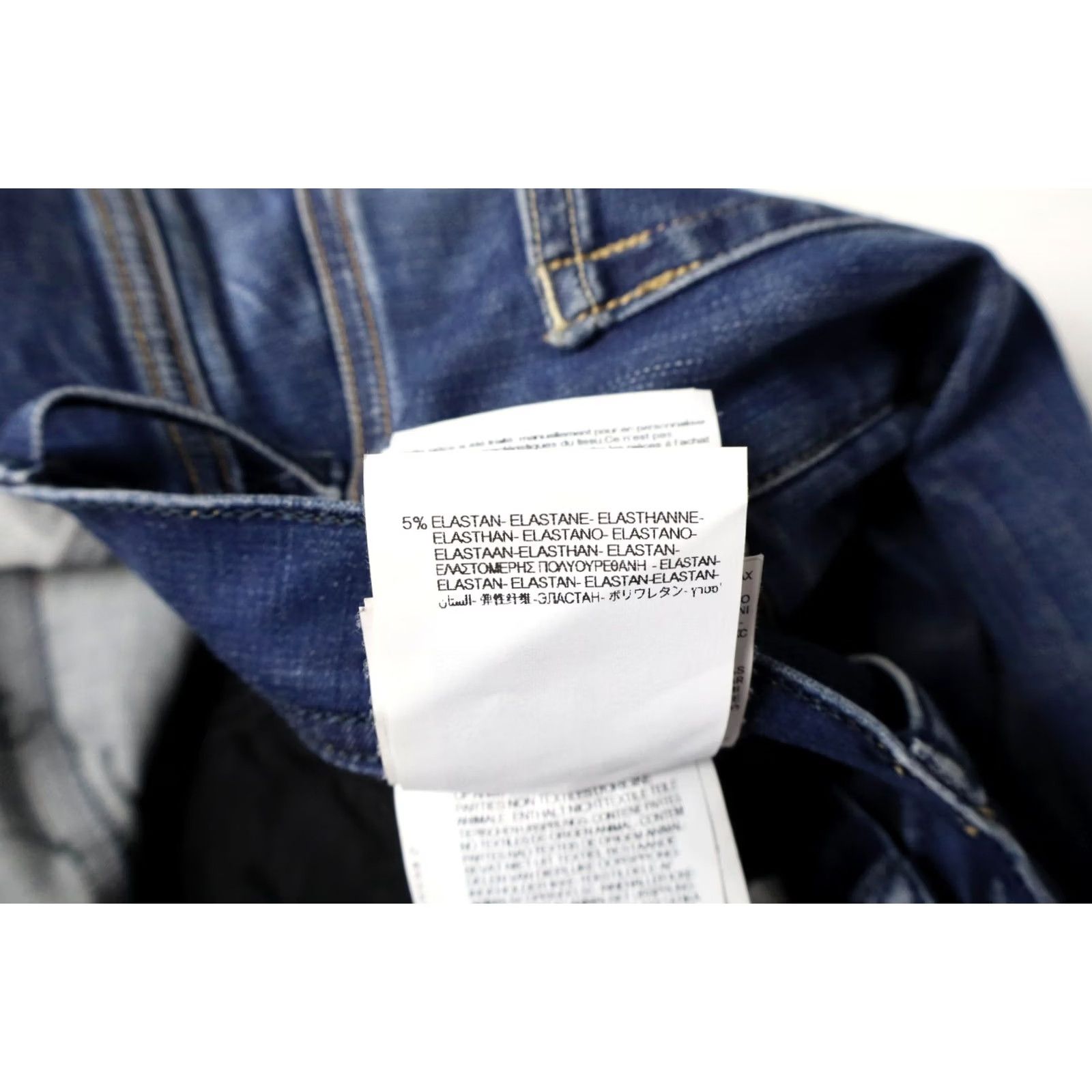 Replay REPLAY Grover Jeans Men's W30/L32 Blue Denim Whiskers Faded Zip Fly Slim Jeans Mens W30/L32 Blue Denim Whiskers Faded Zip Fly Size US 30 / EU 46 - 7 Thumbnail