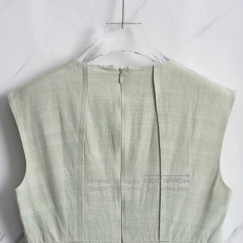 Jil Sander Jil Sander size 34 V-neck sleeveless waist dress Size XS / US 0-2 / IT 36-38 - 6 Thumbnail