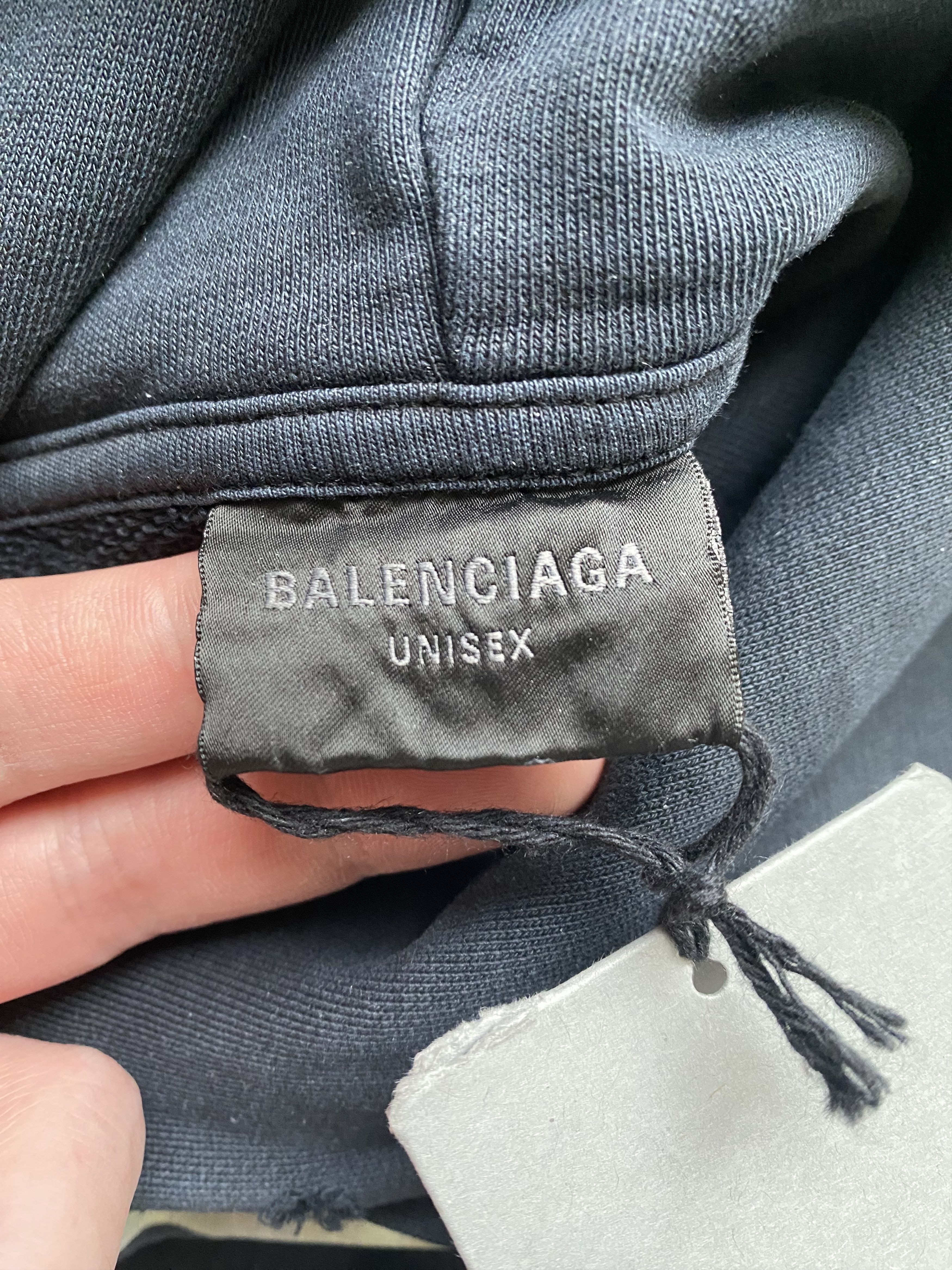 Balenciaga Balenciaga tape hoodie Size US M / EU 48-50 / 2 - 5 Thumbnail