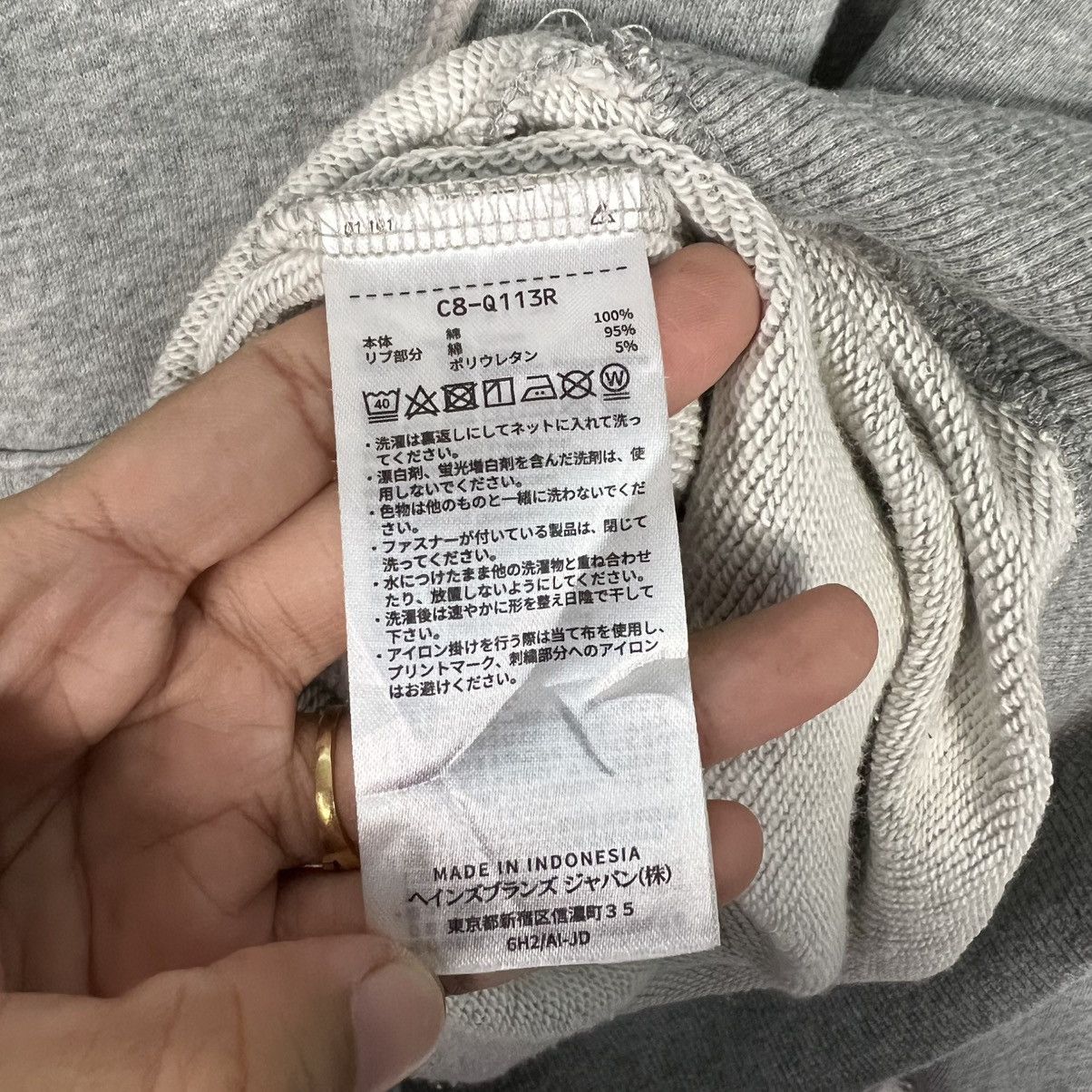 Champion CHAMPION Embroidered Big Logo Pullover Hoodies #4184-C191 Size US L / EU 52-54 / 3 - 12 Thumbnail