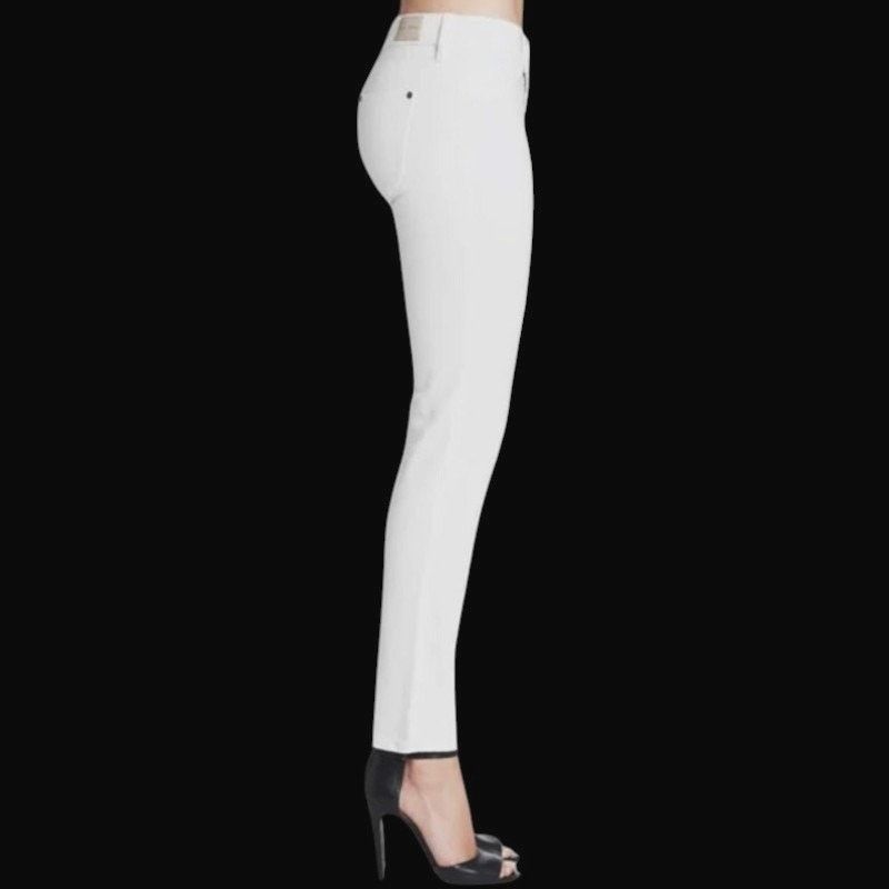 NBDN Nobrandedon M.i.h Jeans White Jeans | Size 26 Size 26" / US 2 / IT 38 - 6 Thumbnail