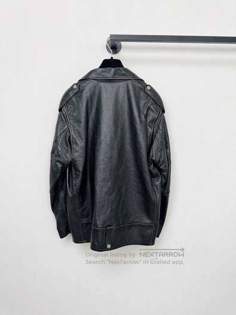 Saint Laurent Paris Saint Laurent Paris Leather Jacket i Size XXS / US 00 / IT 34 - 5 Thumbnail
