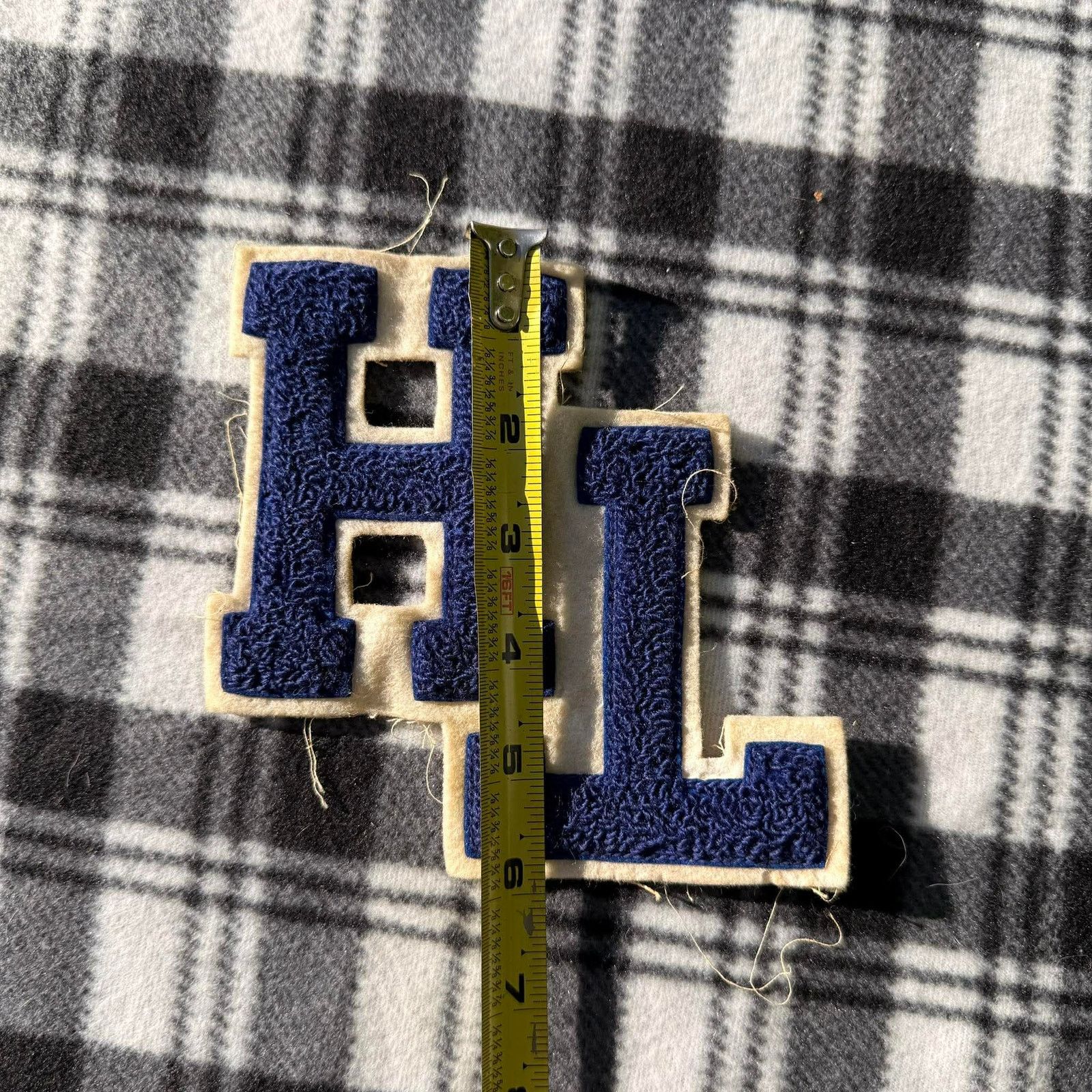 Other Vintage Interlocking TH Varsity Letter Patch Navy Blue Size ONE SIZE - 5 Thumbnail