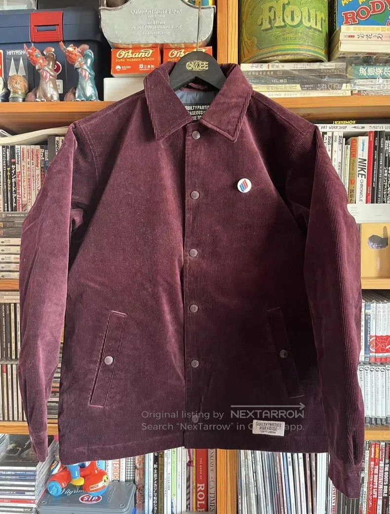 Wacko Maria Wacko Maria Winter corduroy coach jacket Size US S / EU 44-46 / 1 - 1 Thumbnail