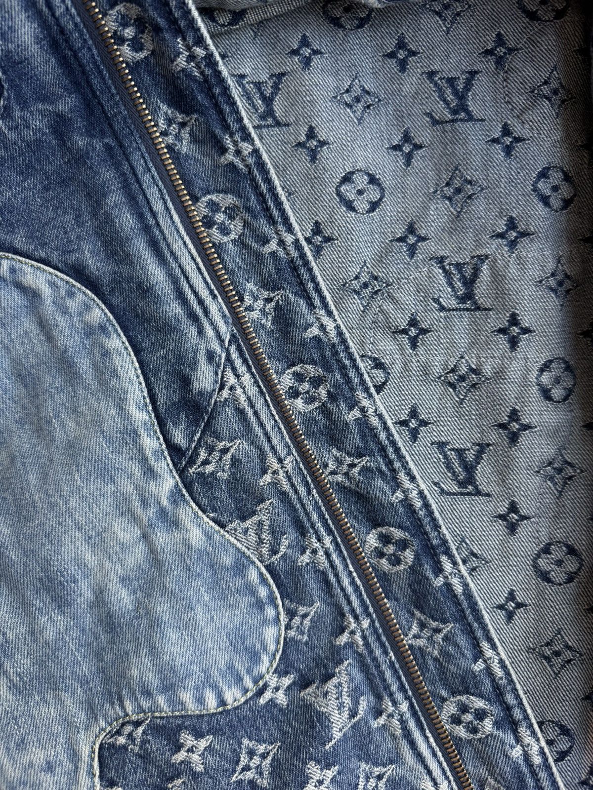 Louis Vuitton × Nigo LV NIGO Denim jacket Size US XL / EU 56 / 4 - 8 Thumbnail