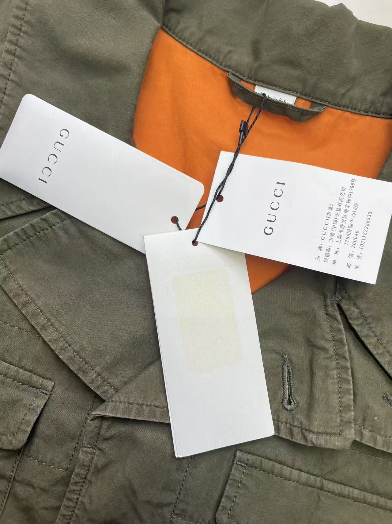 Gucci Gucci Vintage Logo Print Military Parka Size US M / EU 48-50 / 2 - 6 Thumbnail