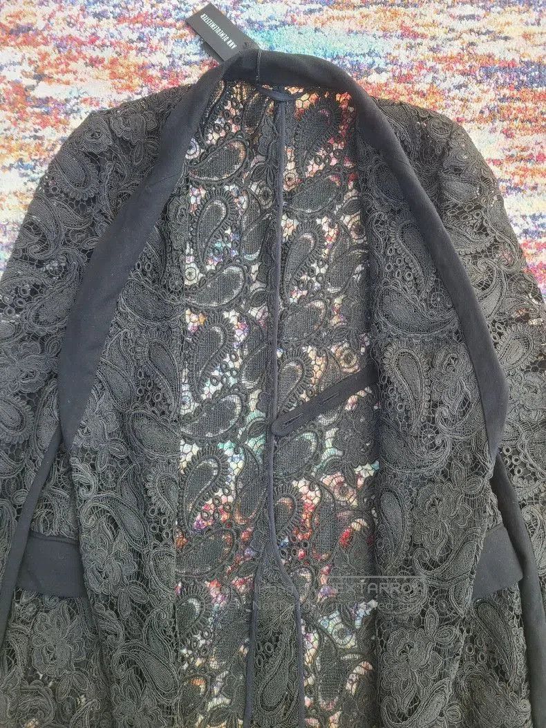 Ann Demeulemeester ann demeulemeester lace coat for men and women . Size US M / EU 48-50 / 2 - 5 Thumbnail