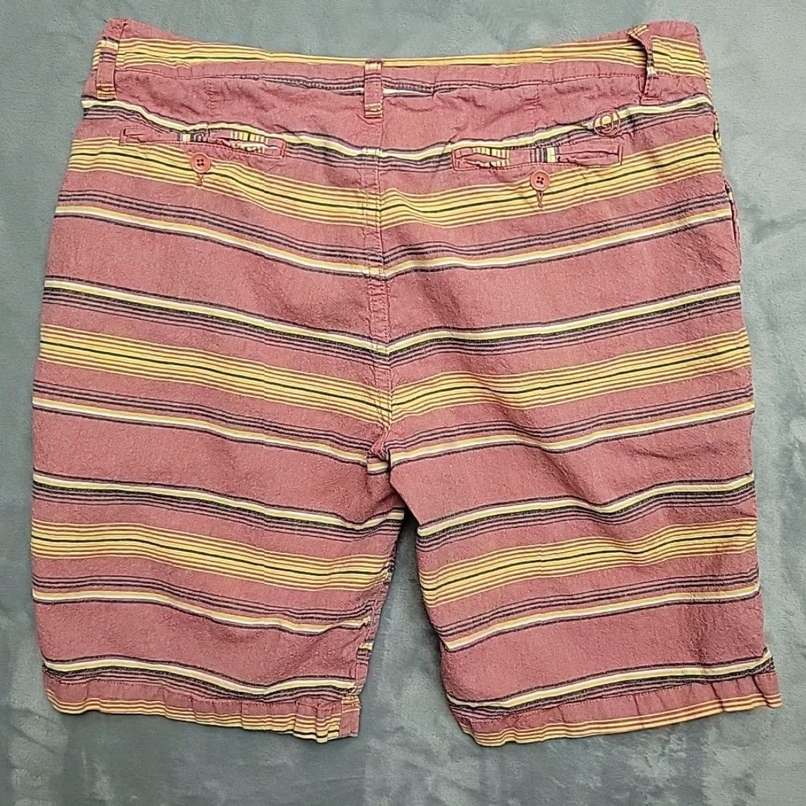 Gramicci Gramicci Shorts Mens 34 Pink Yellow 100% Cotton Chino Outdoor Travel Casual Shirt Size US 34 / EU 50 - 4 Thumbnail