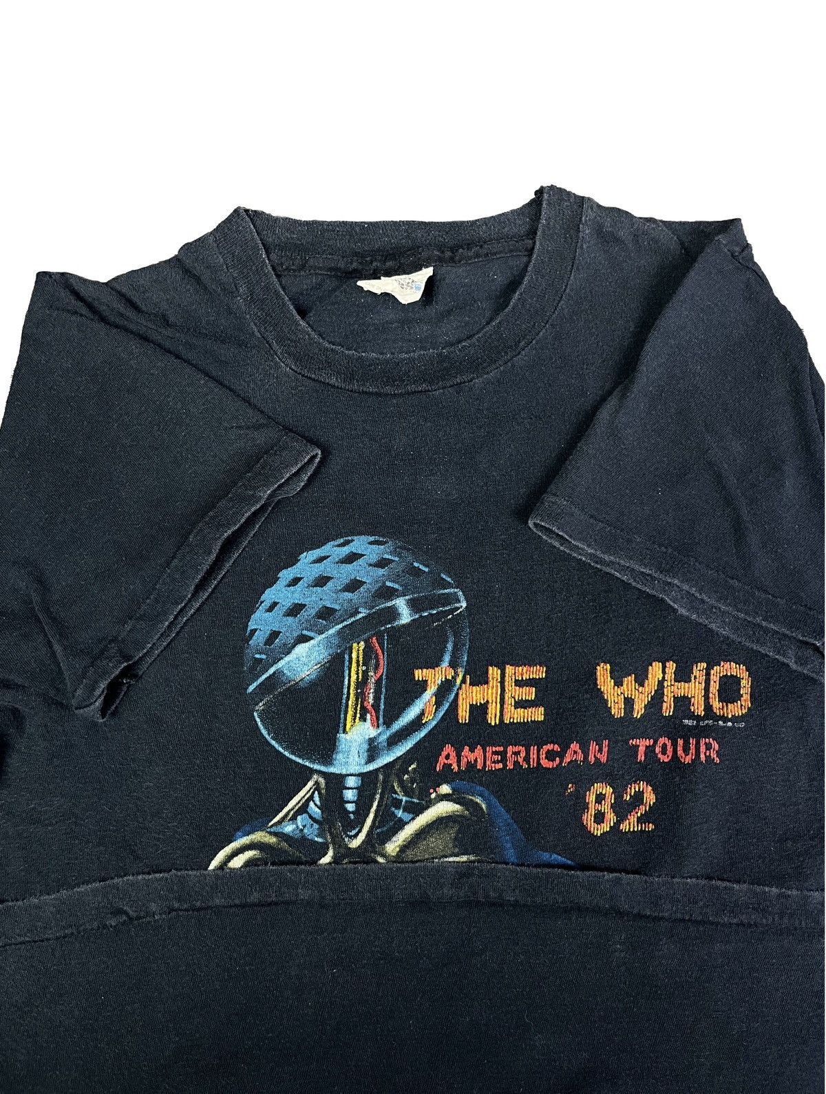 Band Tees × Vintage Vintage 1982 The Who American Tour T-Shirt 🎸 Size S / US 4 / IT 40 - 3 Thumbnail