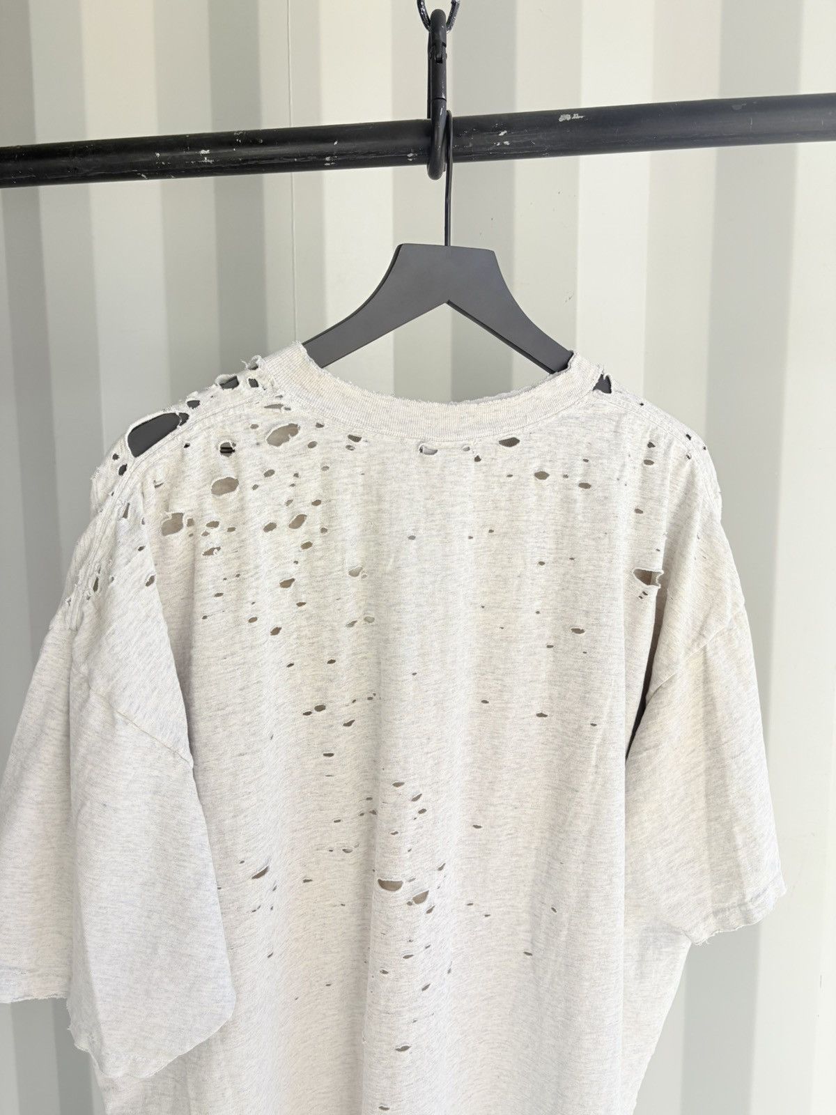 Vintage Thrashed Sun Faded Distressed Shirt ERD GRUNGE Band Size US XXL / EU 58 / 5 - 5 Thumbnail