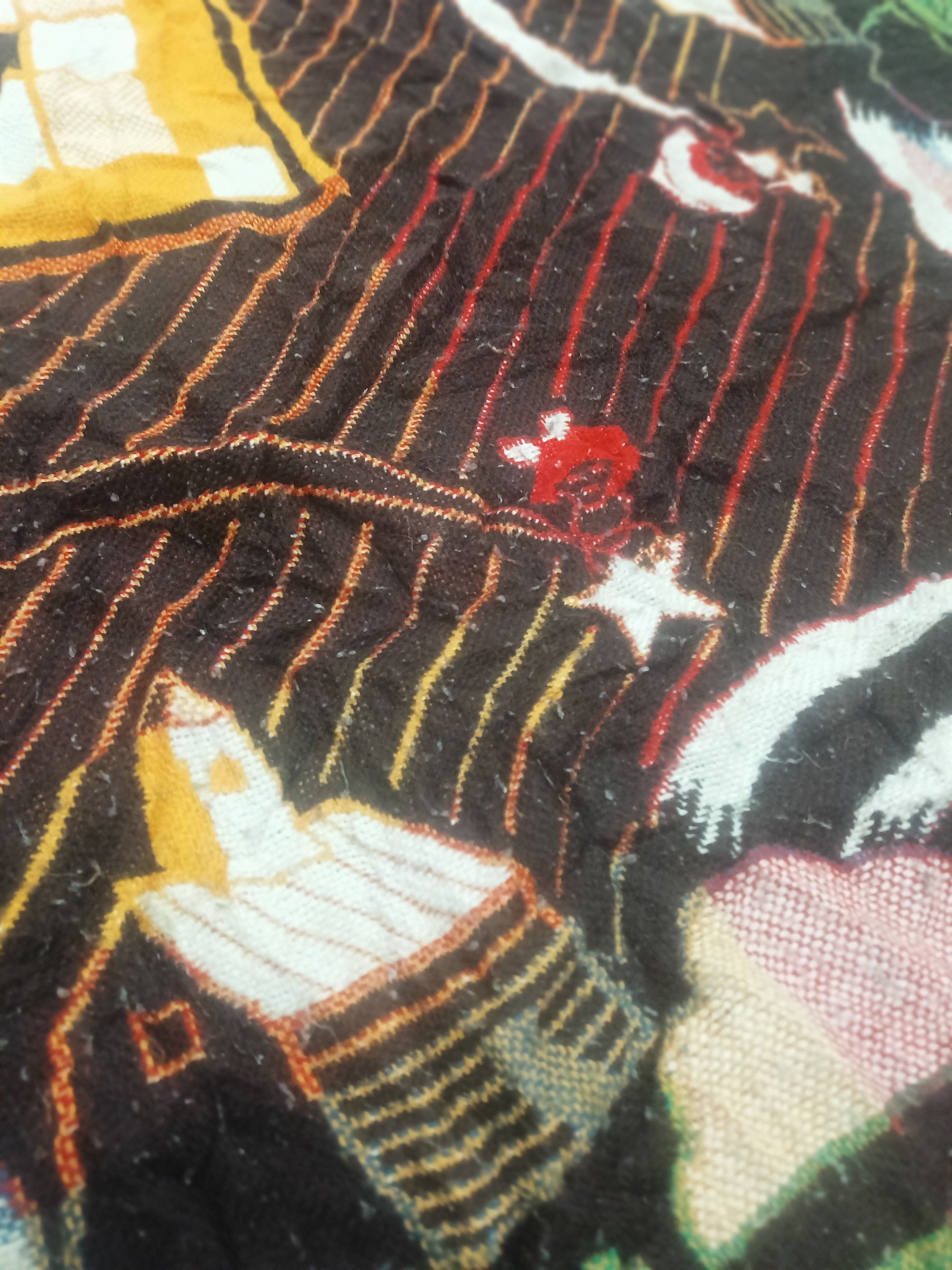 Japanese Brand Rare vtg Maimu Japan Blanket Size ONE SIZE - 3 Thumbnail