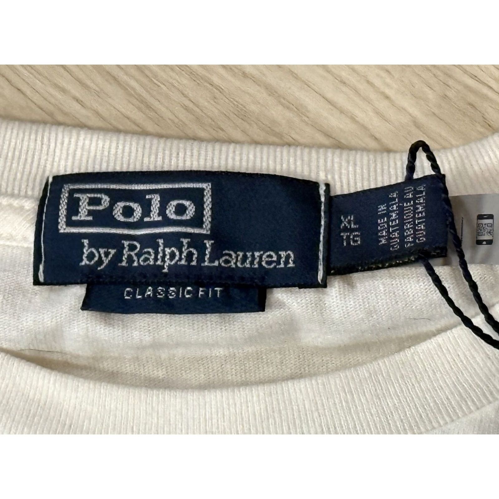 Ralph Lauren Polo Ralph Lauren T-Shirt Jersey Graphic Fishing Tours XL White Men Classic-Fit Size US XL / EU 56 / 4 - 5 Thumbnail