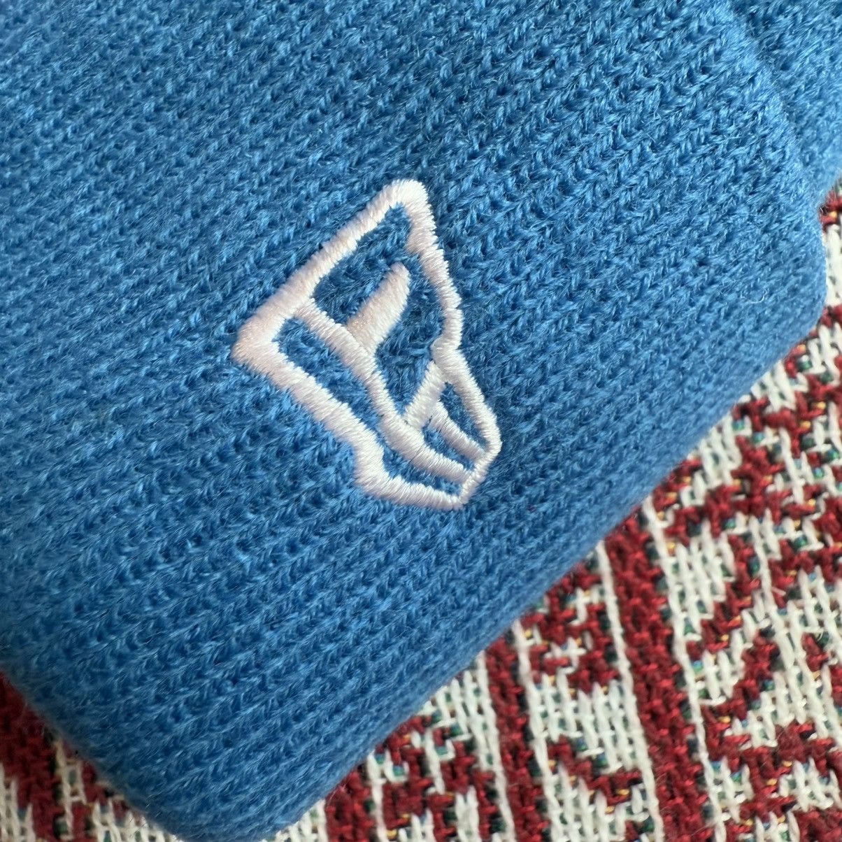 New Era × Supreme FW22 Supreme New Era Box Logo Beanie Blue OS Size ONE SIZE - 5 Thumbnail