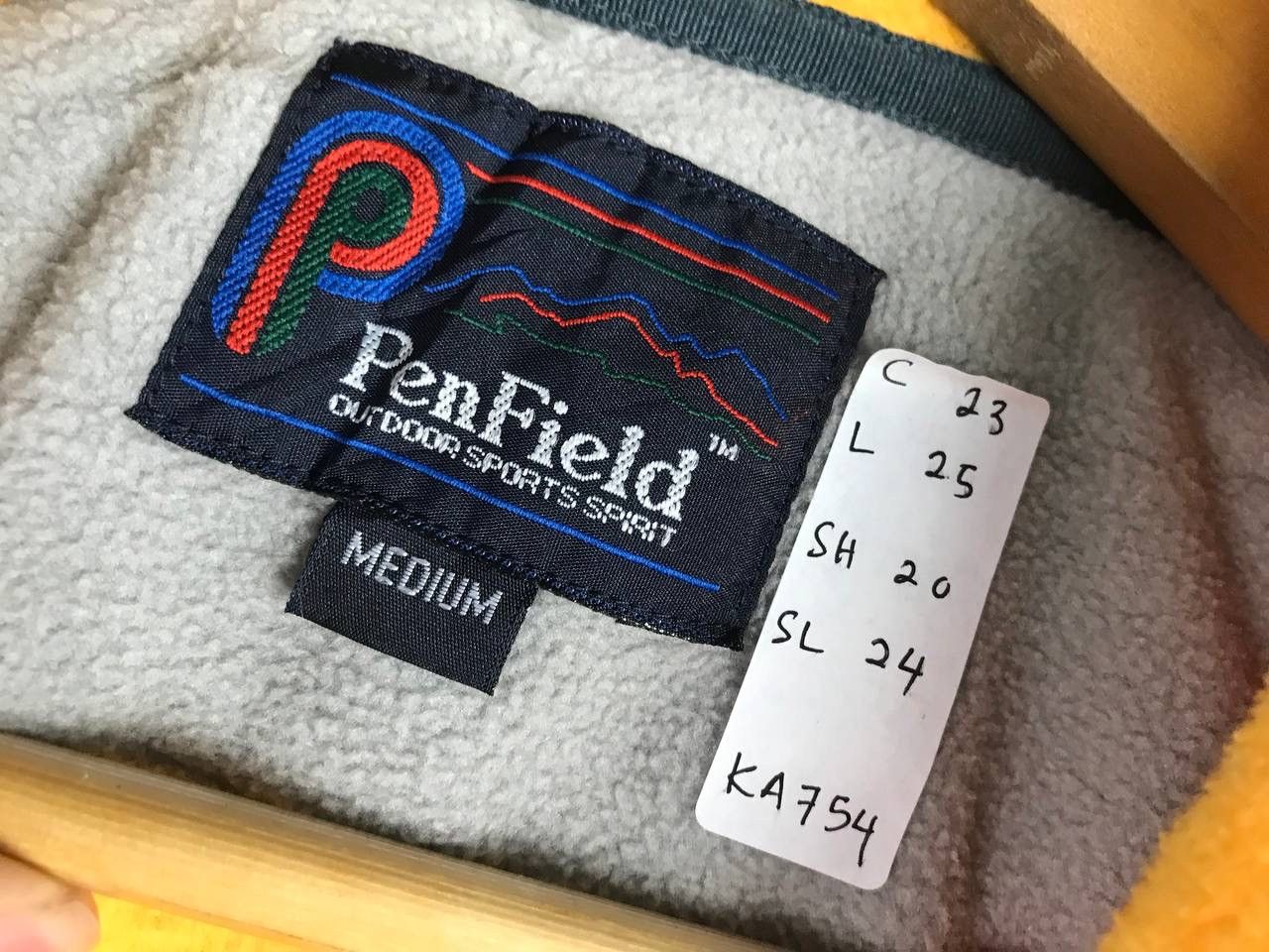 Aran Isles Knitwear × Penfield × Vintage Vintage Penfield Half Button Rare Design Fleece Size US M / EU 48-50 / 2 - 4 Thumbnail