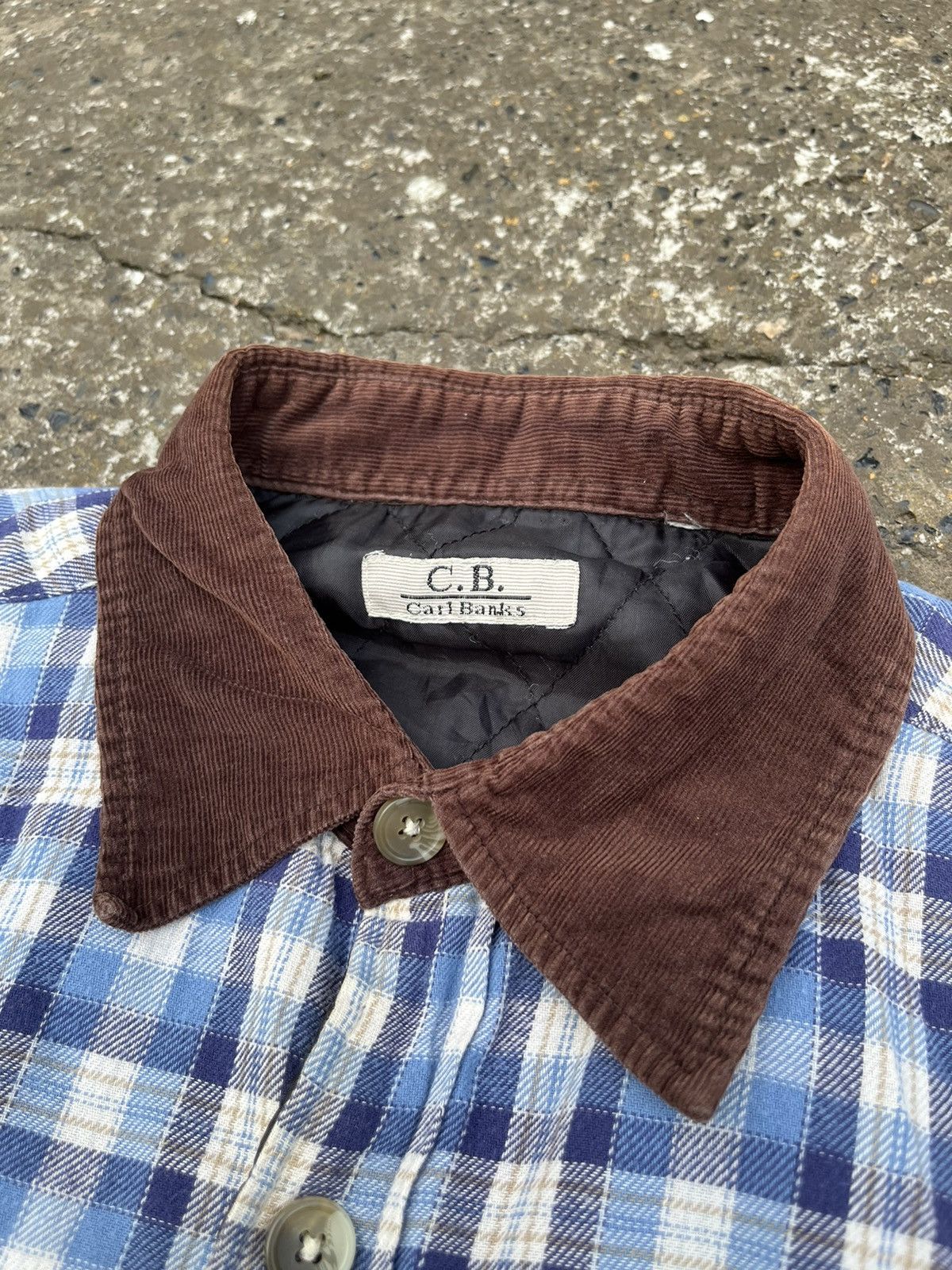 Flannel Vintage 80s Distressed Flannel Shirt Insulated Quilted Size US L / EU 52-54 / 3 - 5 Thumbnail