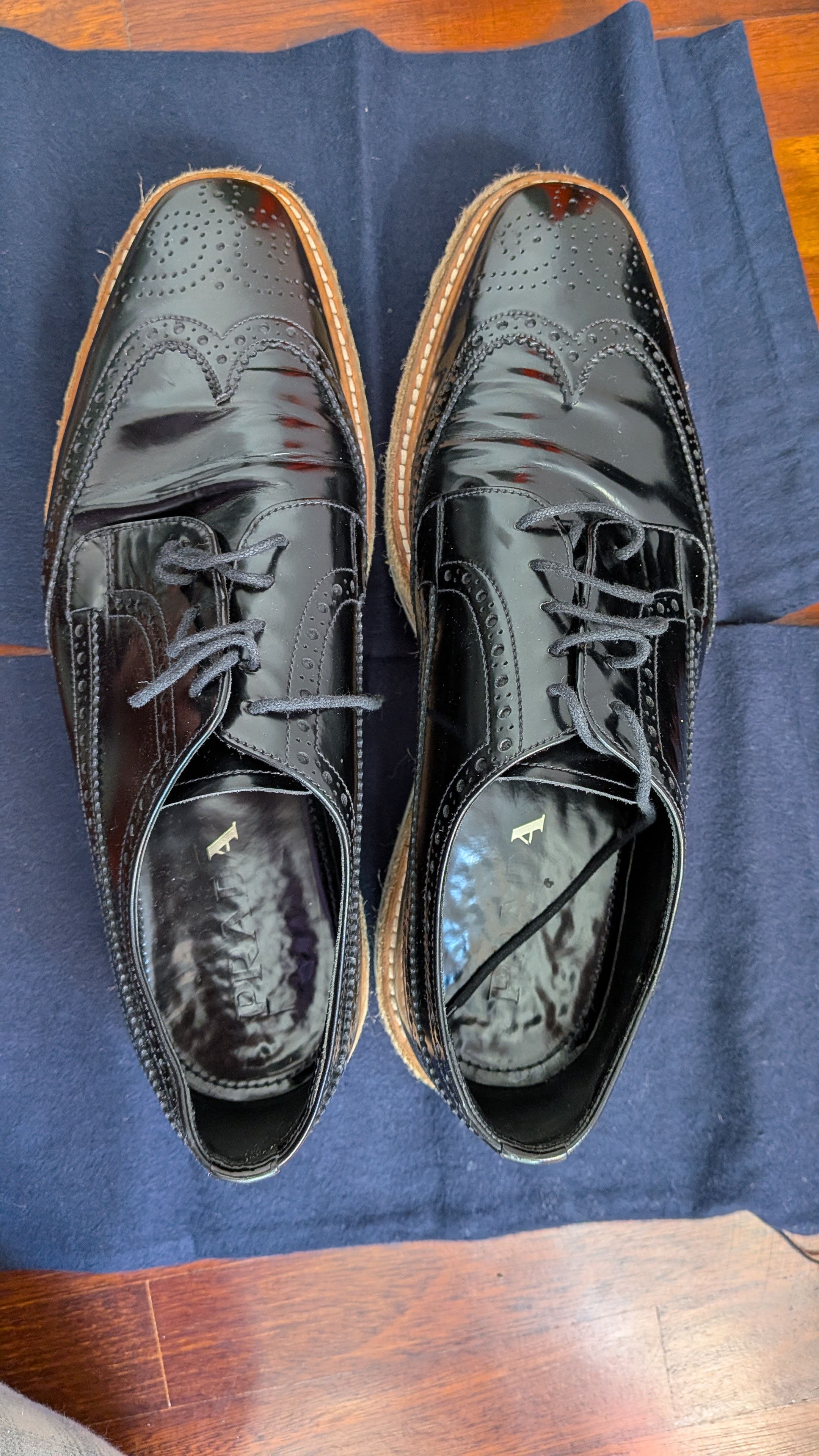Prada Prada SS11 Platform Brogues Fits 42–42.5 Size 7.5 Size US 9 / EU 42 - 9 Thumbnail