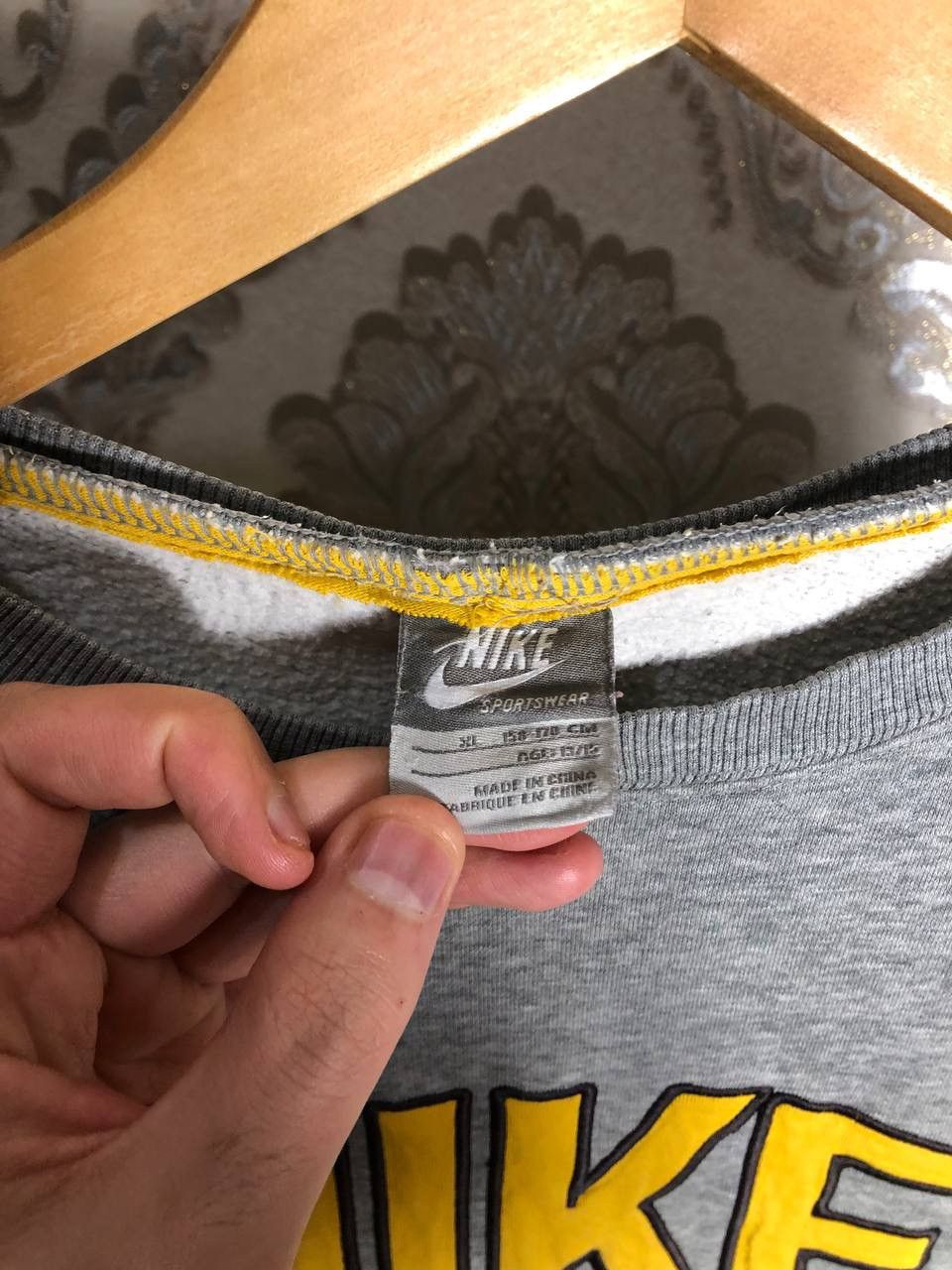 Nike VINTAGE NIKE RETRO SWEATSHIRT BIG LOGO SWOOSH DRILL RETRO Size US XS / EU 42 / 0 - 5 Thumbnail