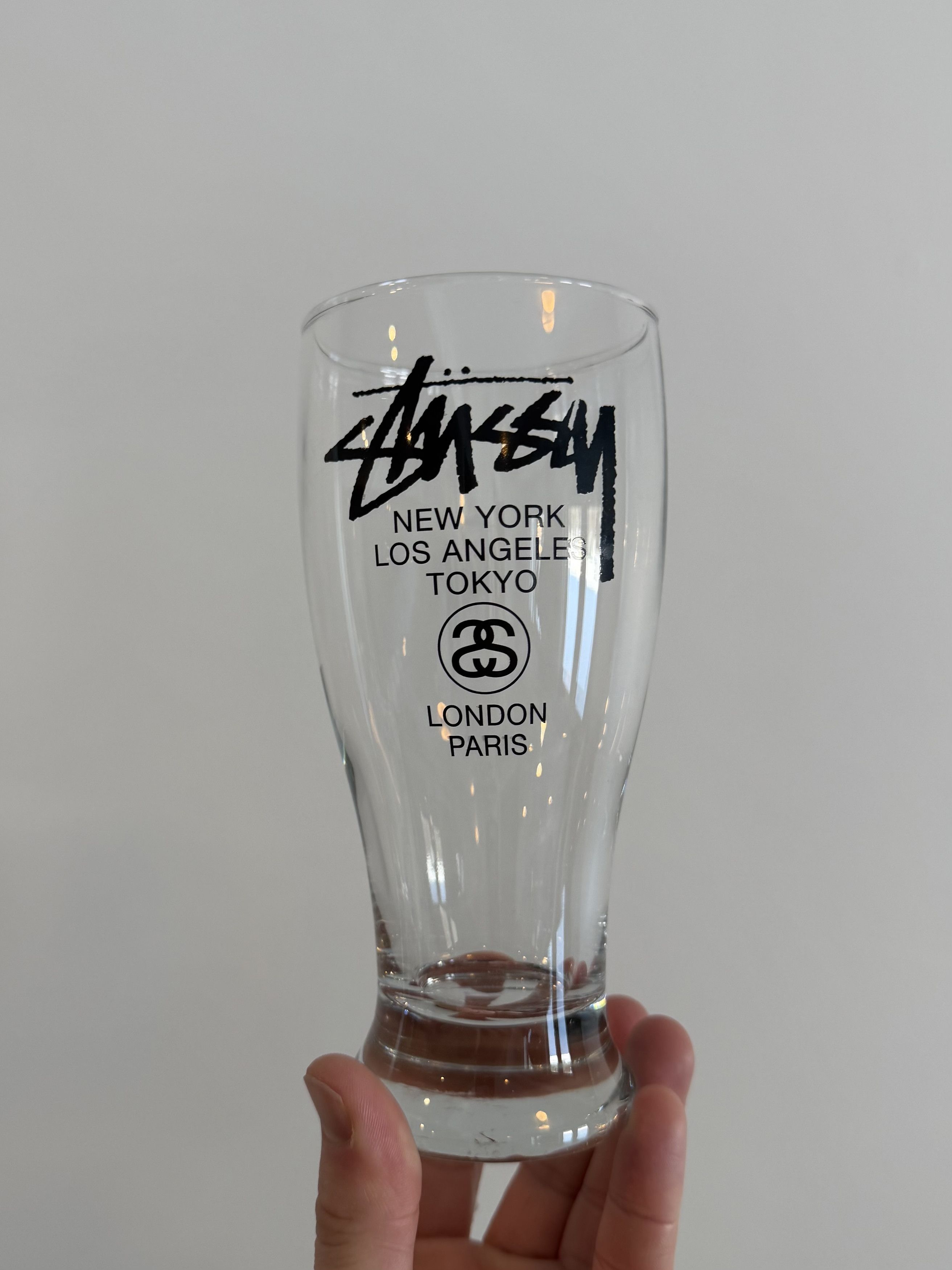 Stussy World Tour Beer Glass Size ONE SIZE - 1 Thumbnail