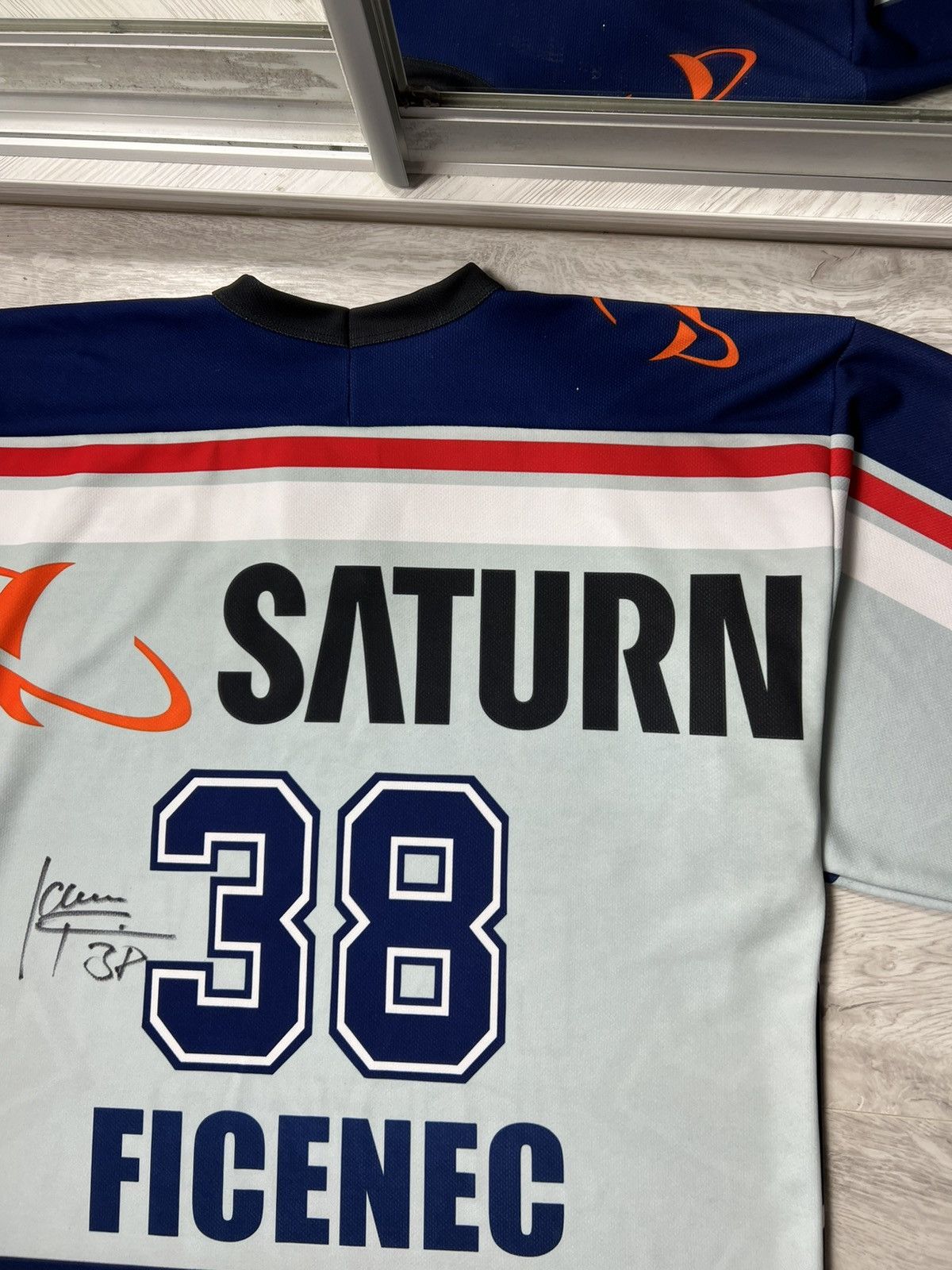 Other ERC INGOLSTADT PANTHER ICE HOCKEY 2004 FICENEC #38 JERSEY Size US XL / EU 56 / 4 - 12 Thumbnail