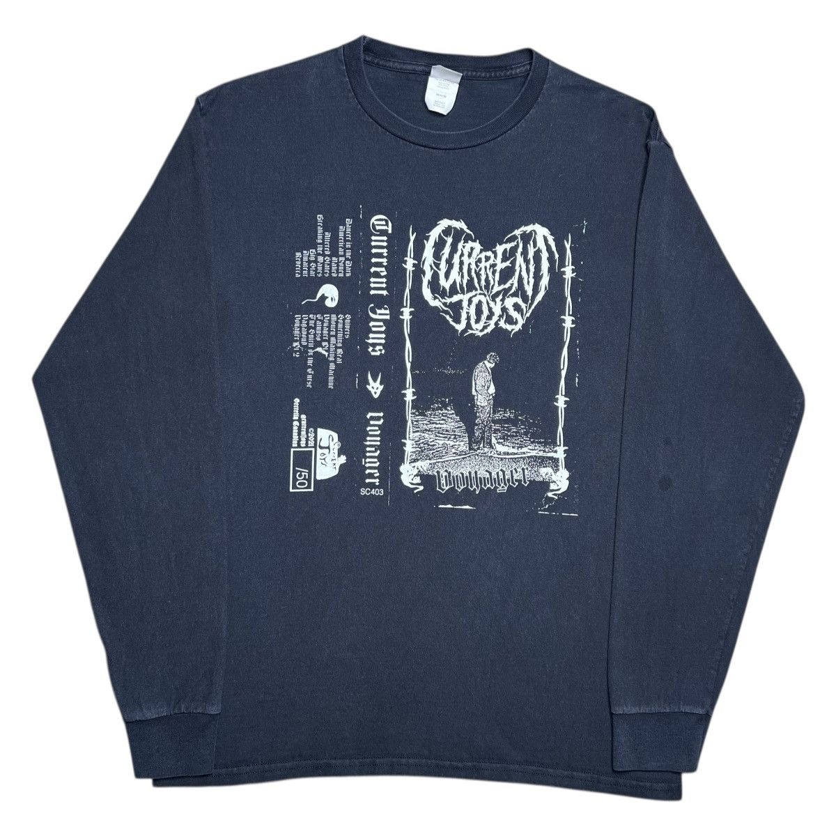 2021 Current Joys Voyager Album Promo Band Graphic T-Shirt