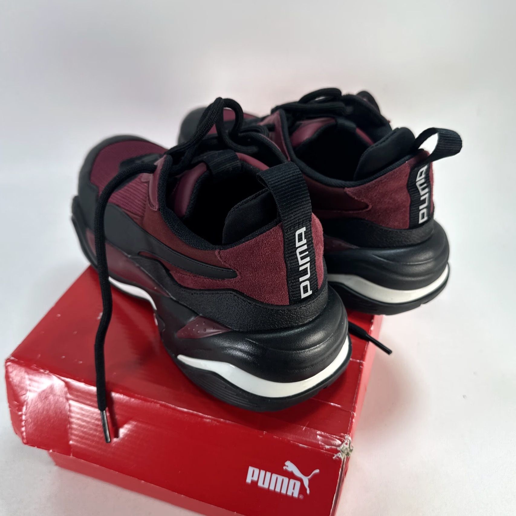 Puma PUMA Thunder Spectra - Mens Sneaker 367516-03 Maroon/Black 10M US 12 UK 12 Athletic Shoes Mens Sneakers Size US 12 / EU 45 - 4 Thumbnail
