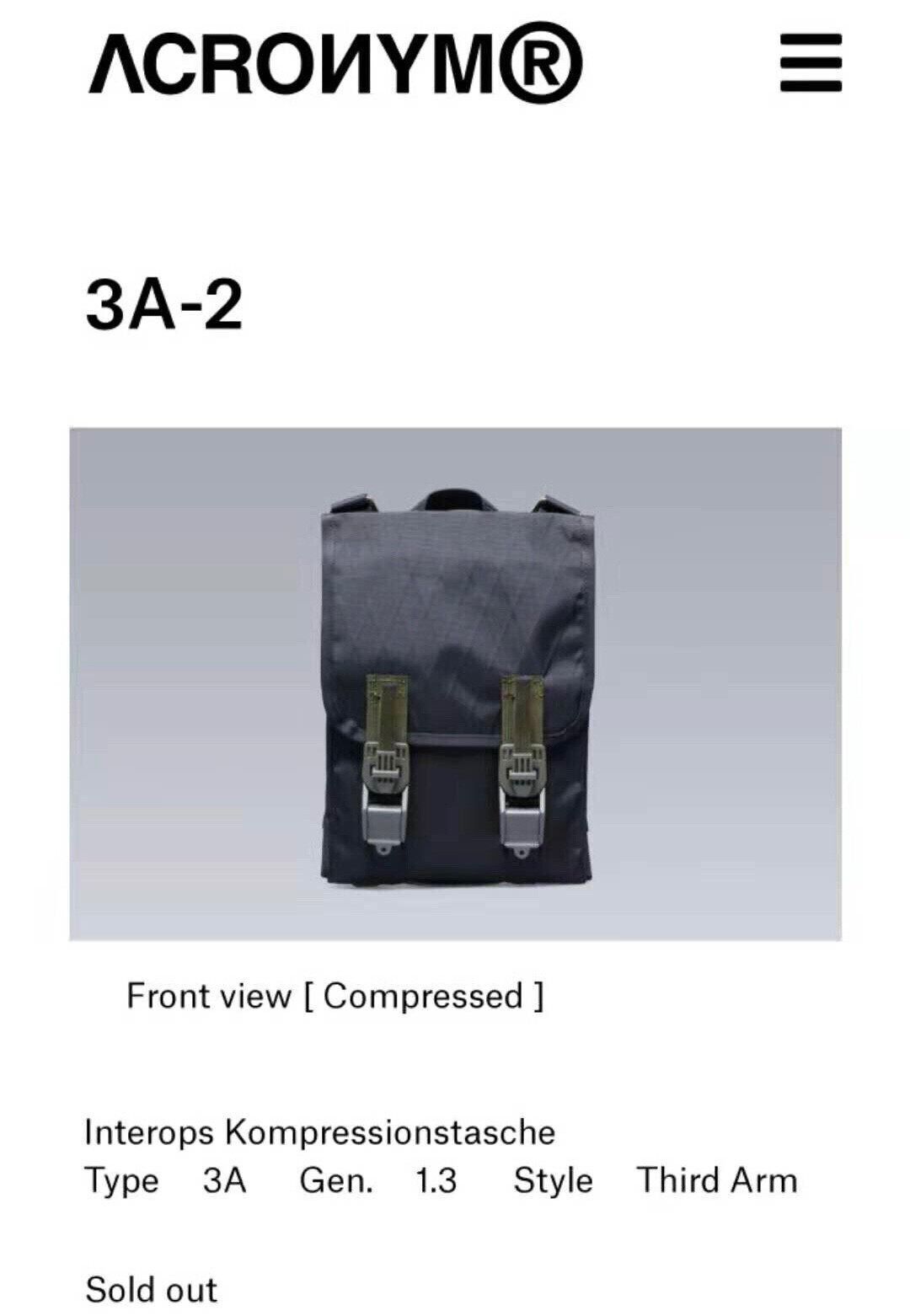Acronym 3A-13TS | Grailed