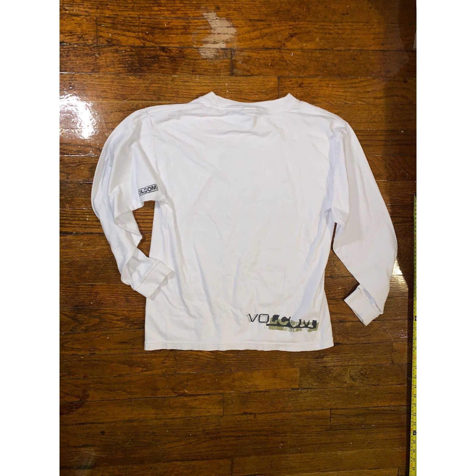 Volcom Volcom Youth Large Circle Stone Long Sleeve Tee White Size US XS / EU 42 / 0 - 6 Thumbnail